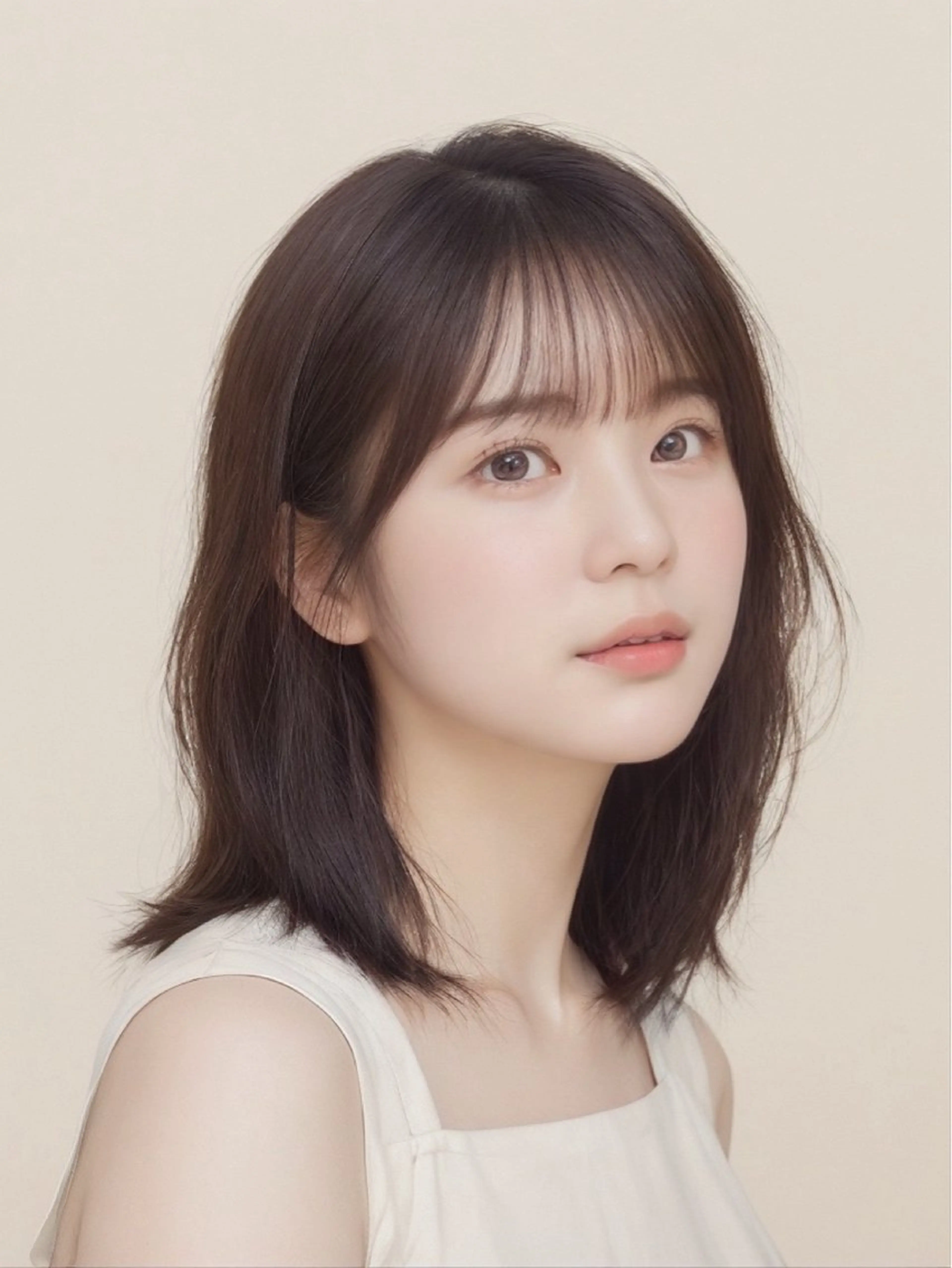 ショート ボブ 中顔面短縮 顔まわり新田大翔のヘアスタイル
