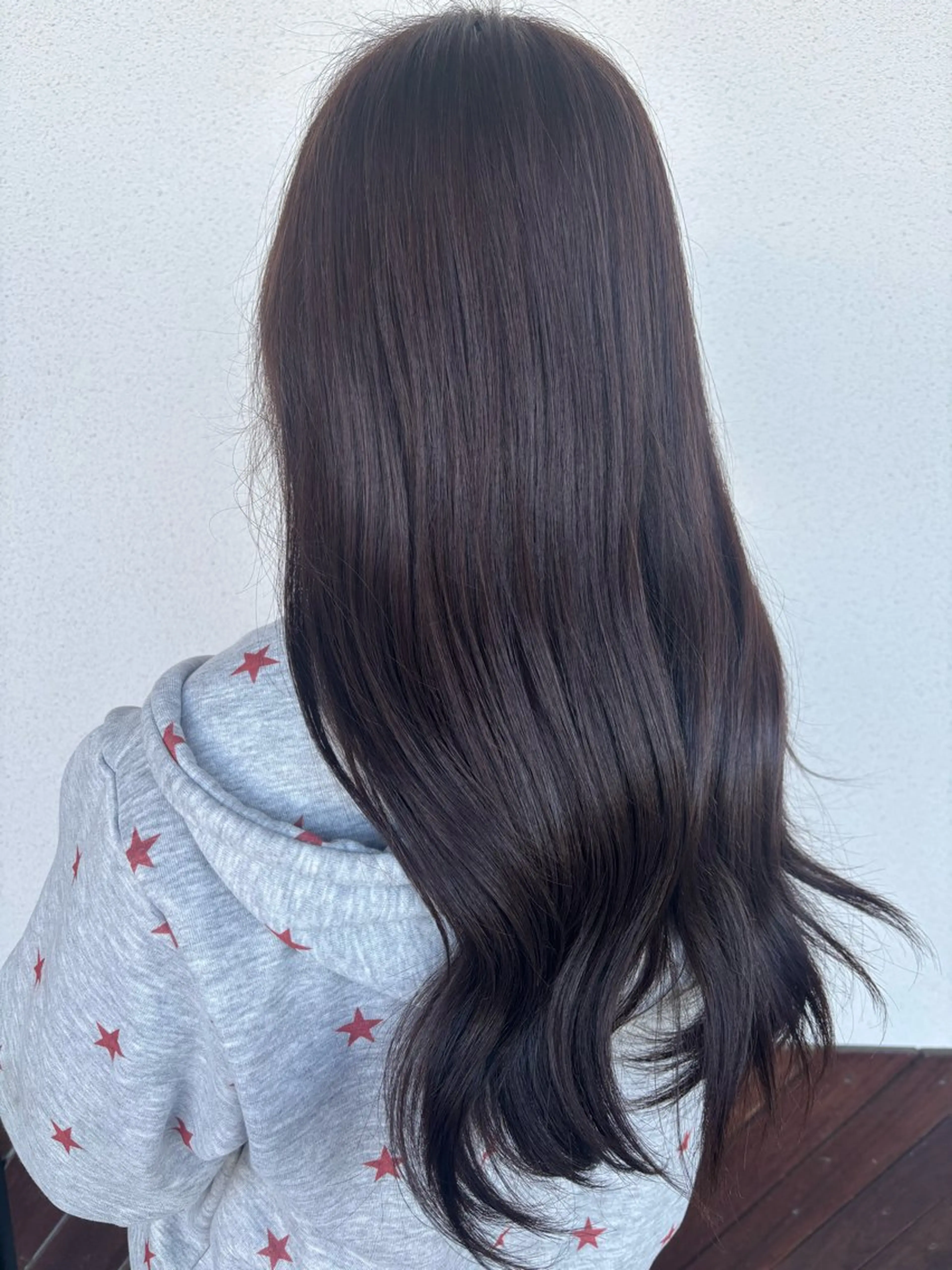 ロング ルプラボウ あいか 韓国ヘア/艶髪のヘアスタイル