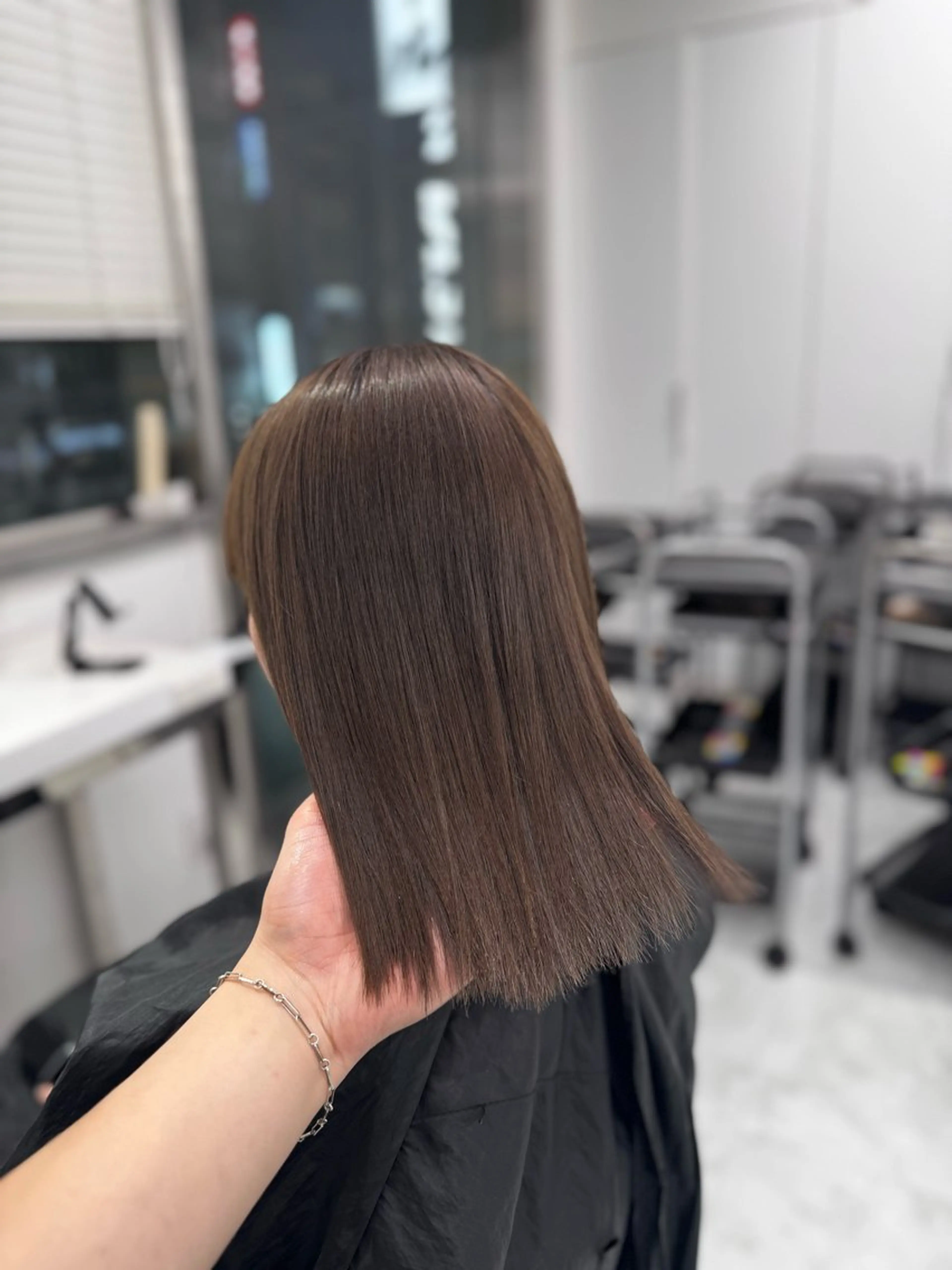 ロング カラー 透け上品ハイトーン 職人ゆうと🤍のヘアスタイル