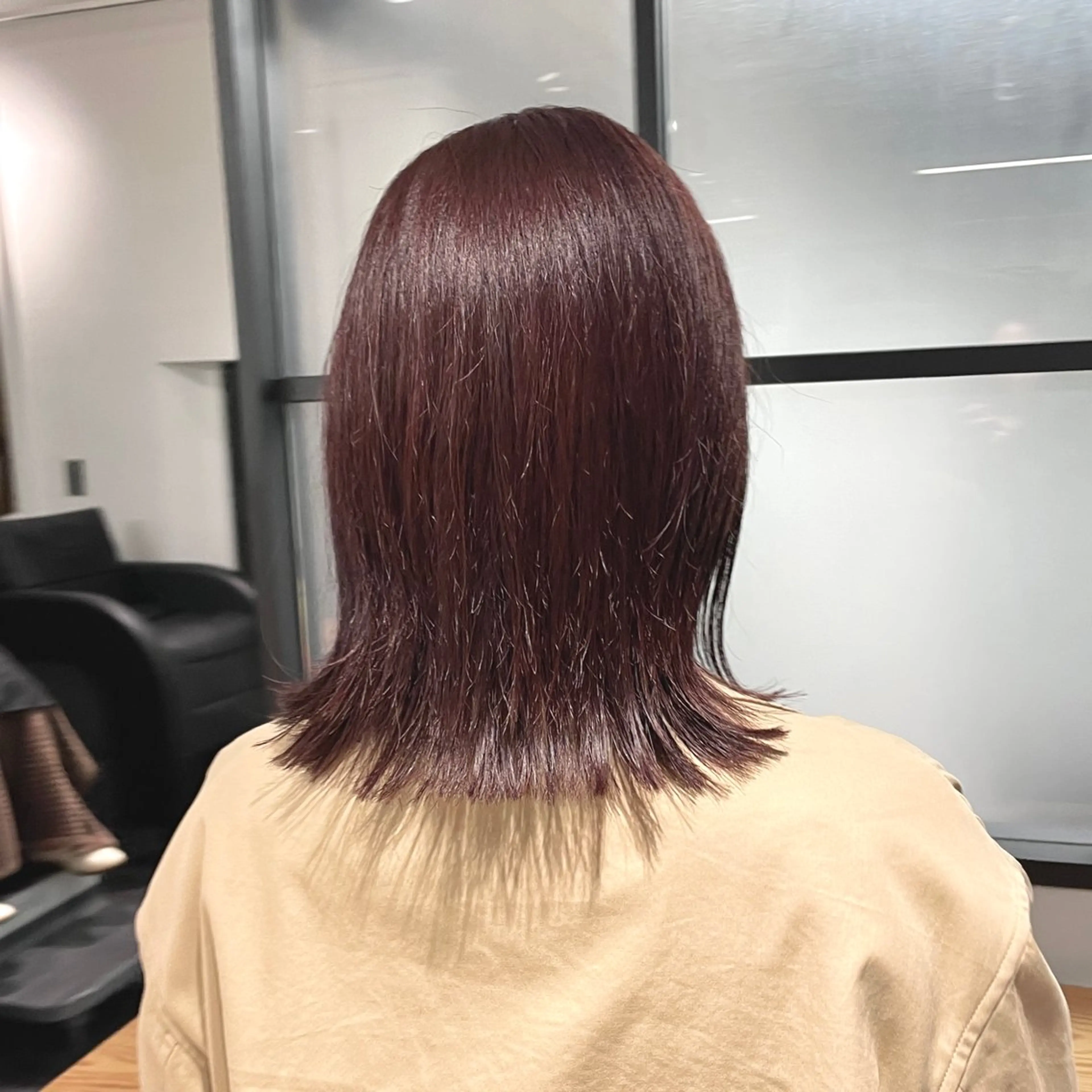 ミディアム カラー ハイライトカラー ハイライト カット ヘアカラー matka白髪ぼかし 大人ヘア/KEIKOのヘアスタイル