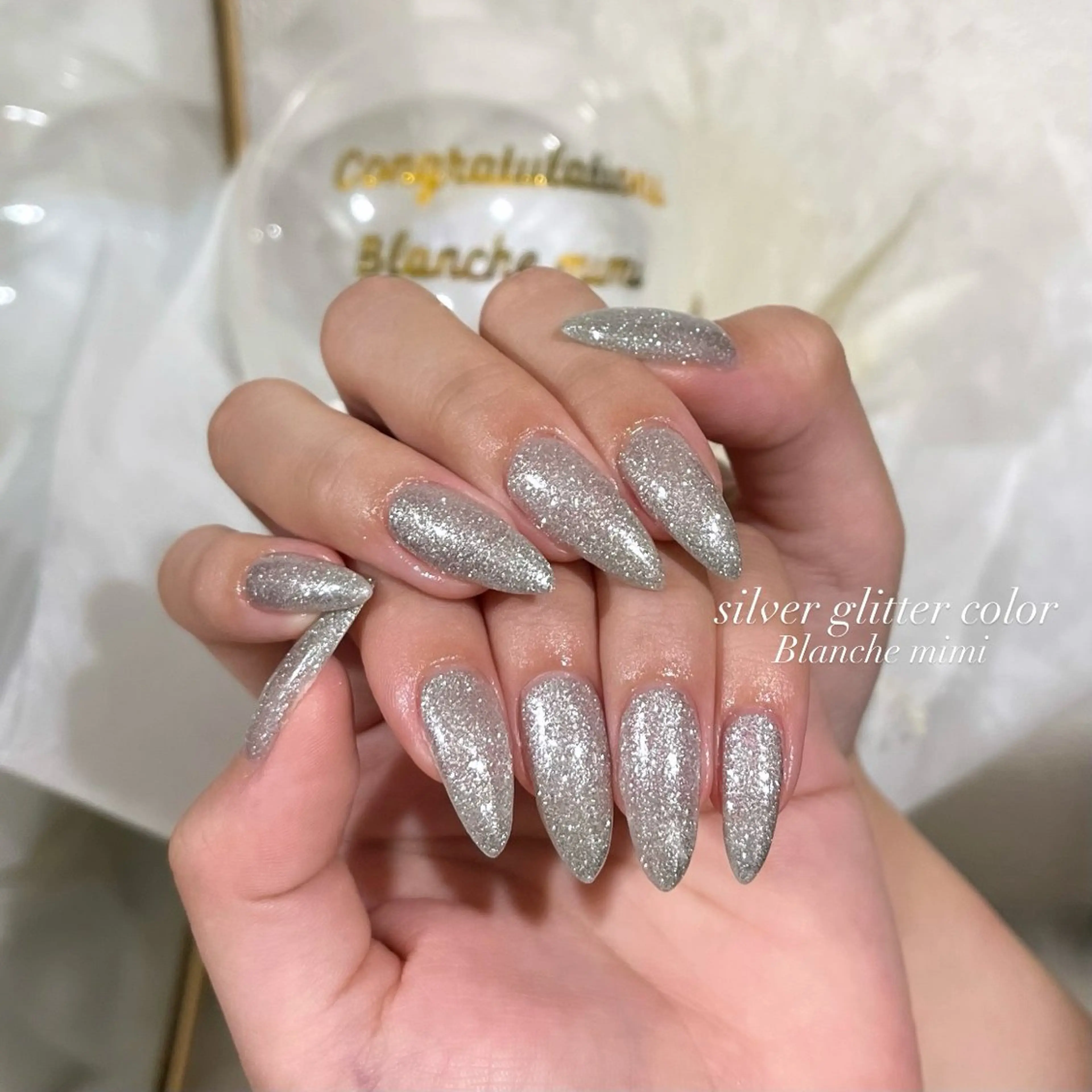 ネイル ハンドネイル Blanche mimi.u_aのネイルデザイン