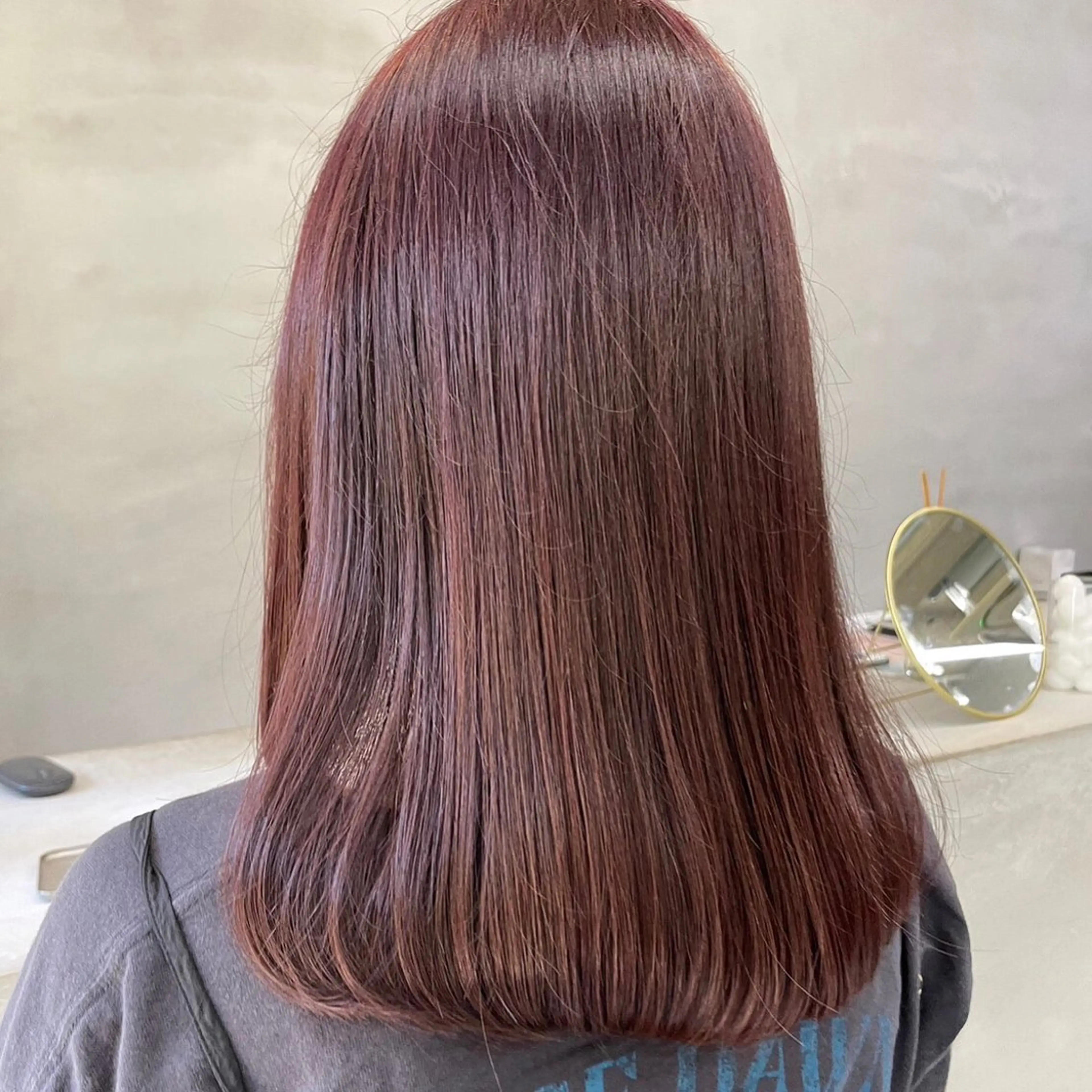 セミロング カラー muku所属・メンズカット モデル/ayunaのヘアスタイル