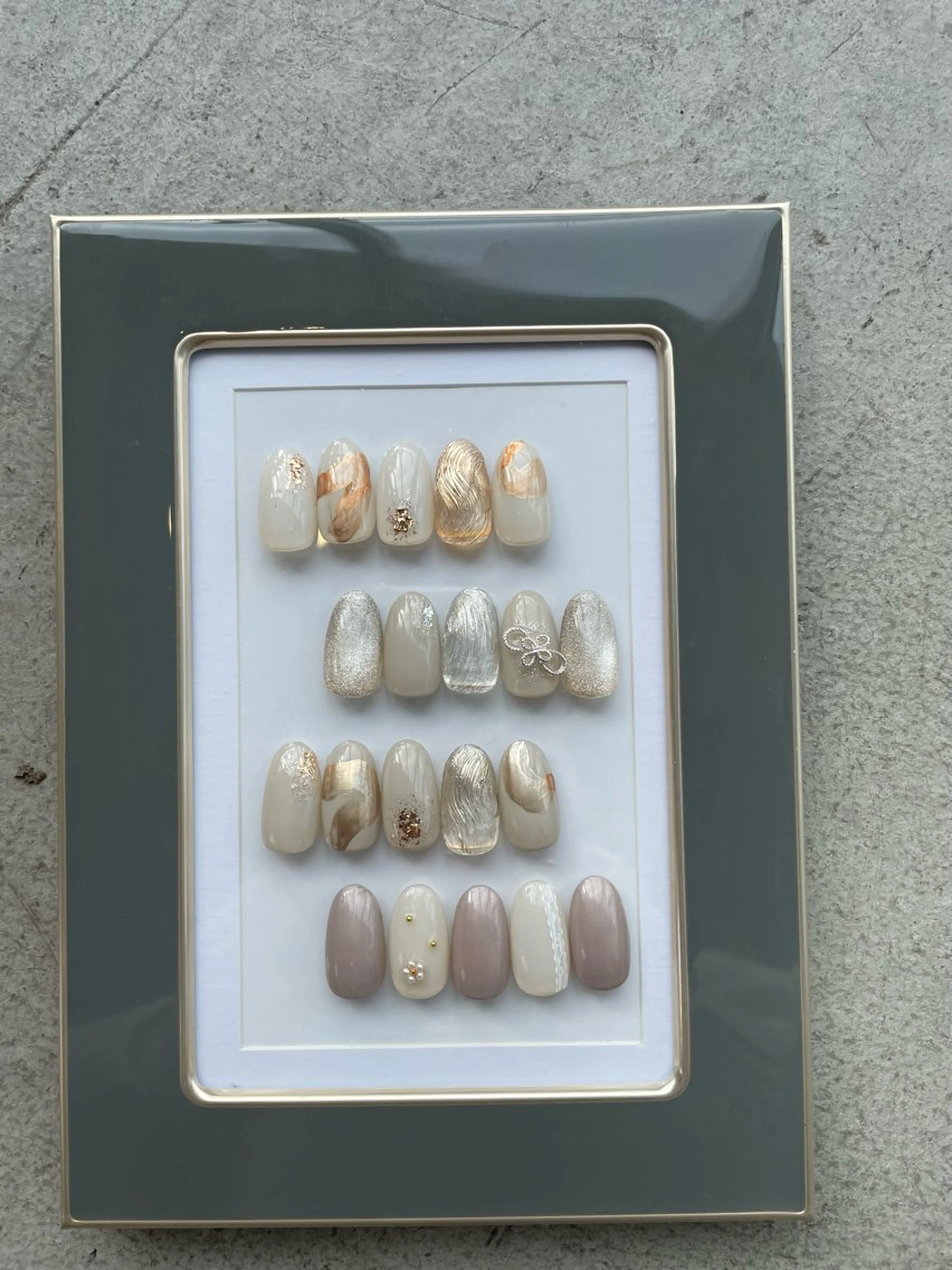 ニュアンスネイルの写真