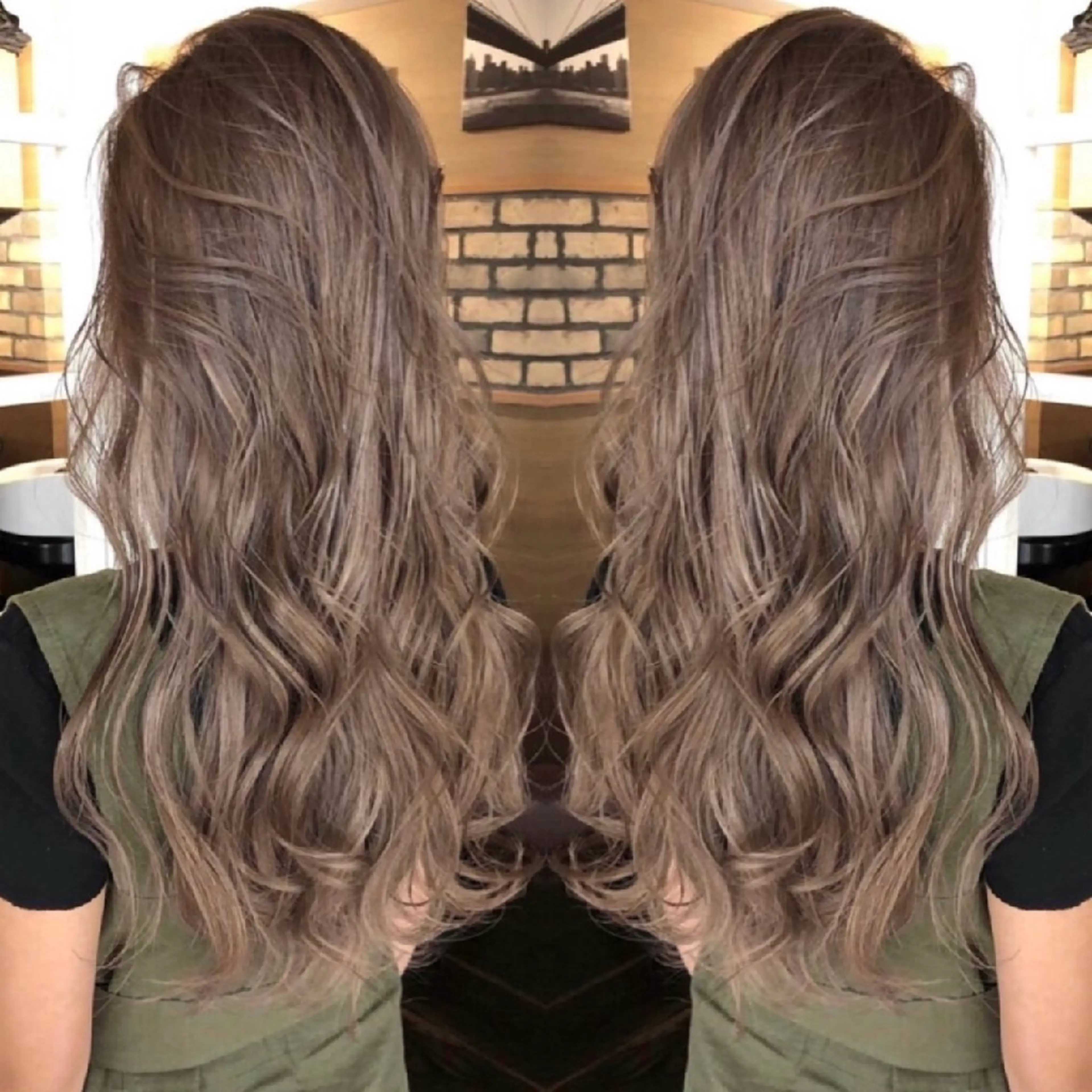 ロング カラー ✨弱酸性縮毛矯正✨ ✨髪質改善✨hiroのヘアスタイル