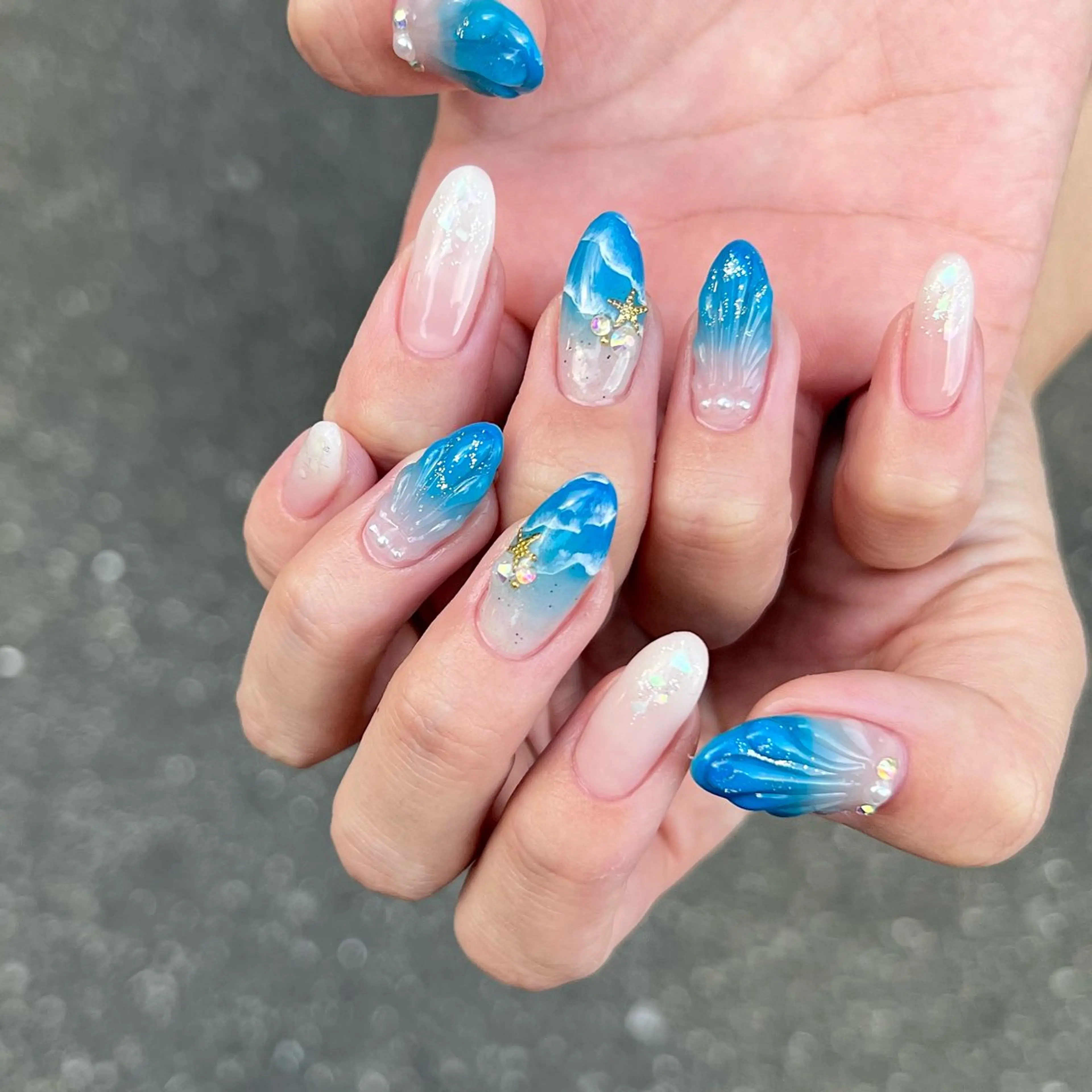 ネイル ぷっくりネイル Lumiere _rikaのネイルデザイン