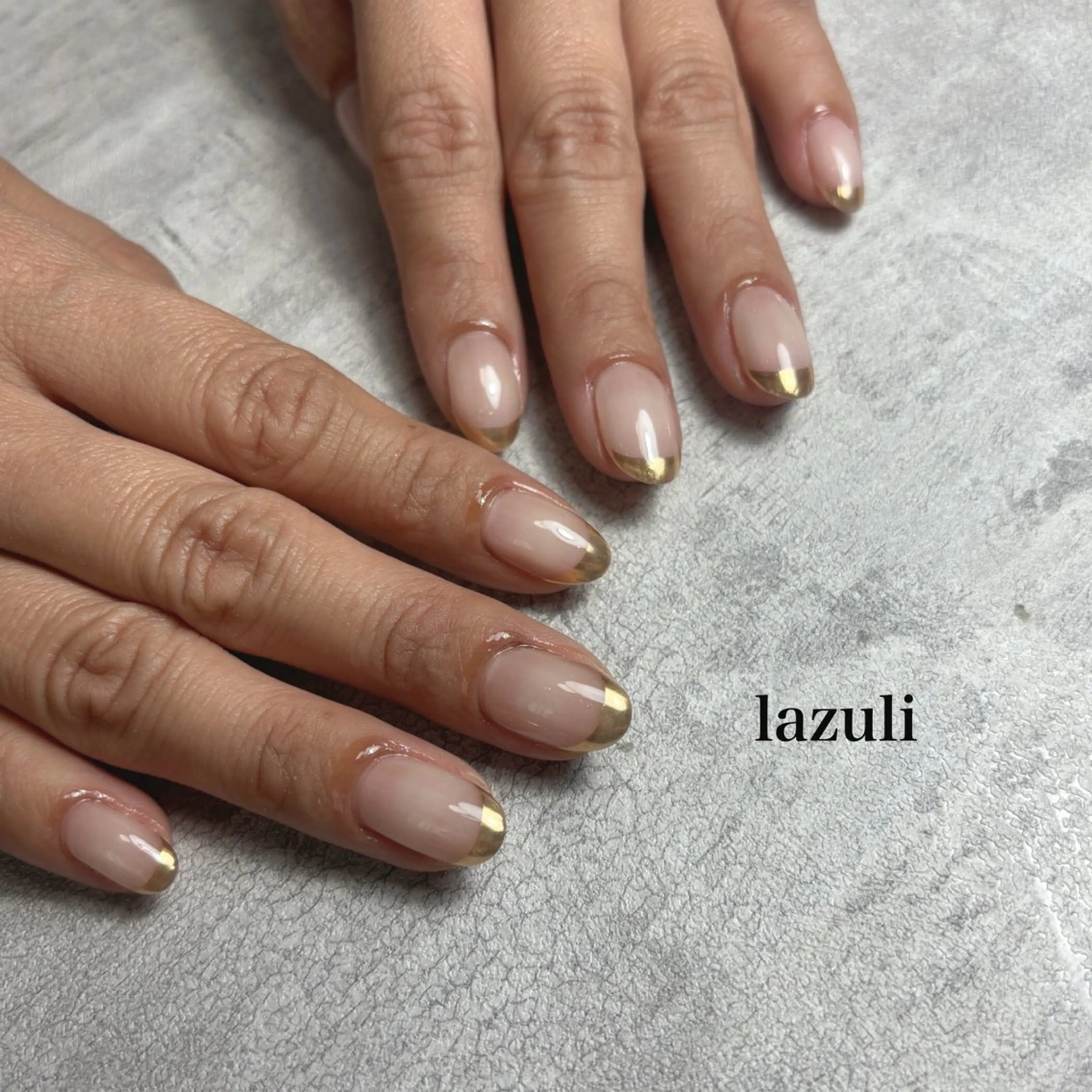 ショート ハンドネイル Lazuli 💎のネイルデザイン