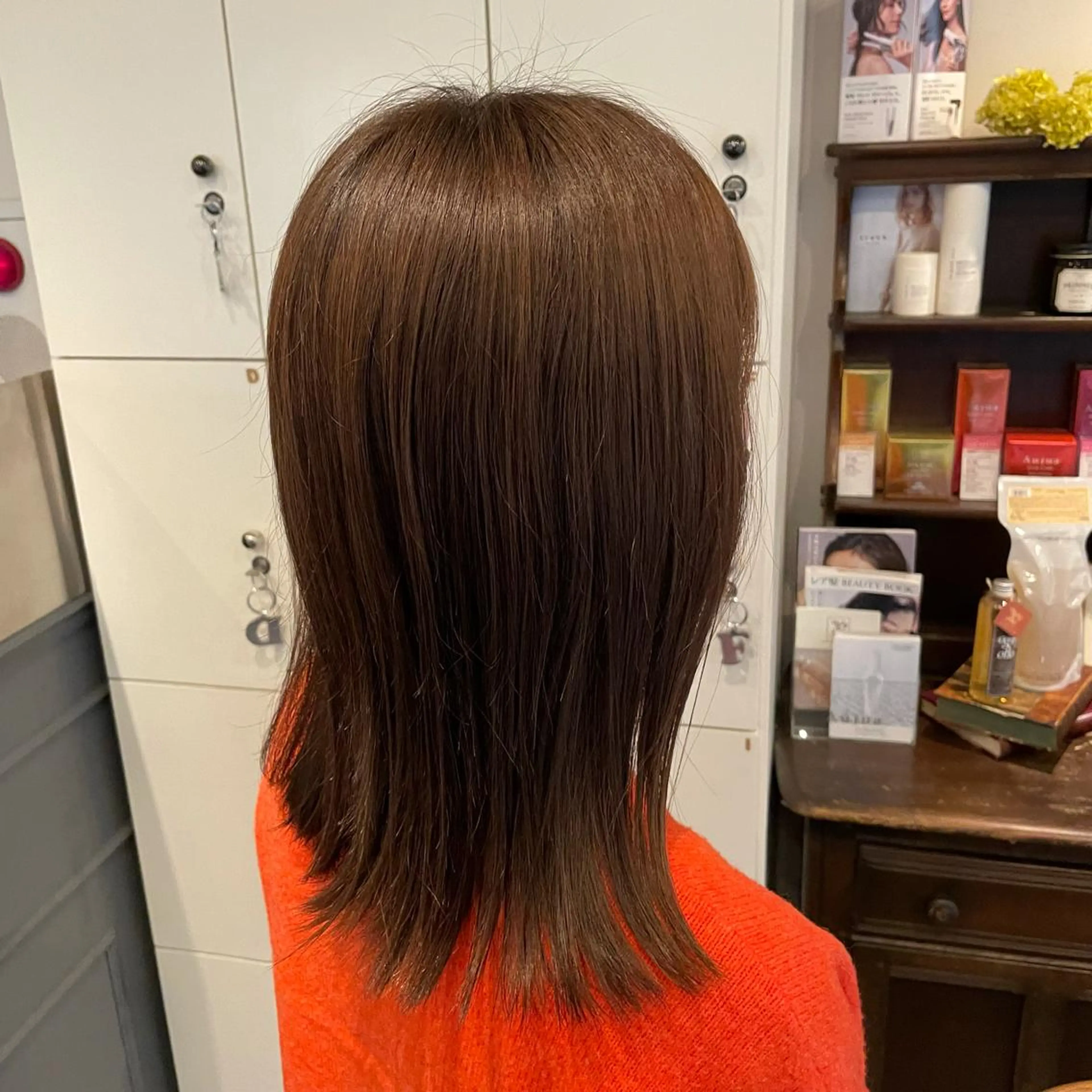 ミディアム 千原 海颯のヘアスタイル