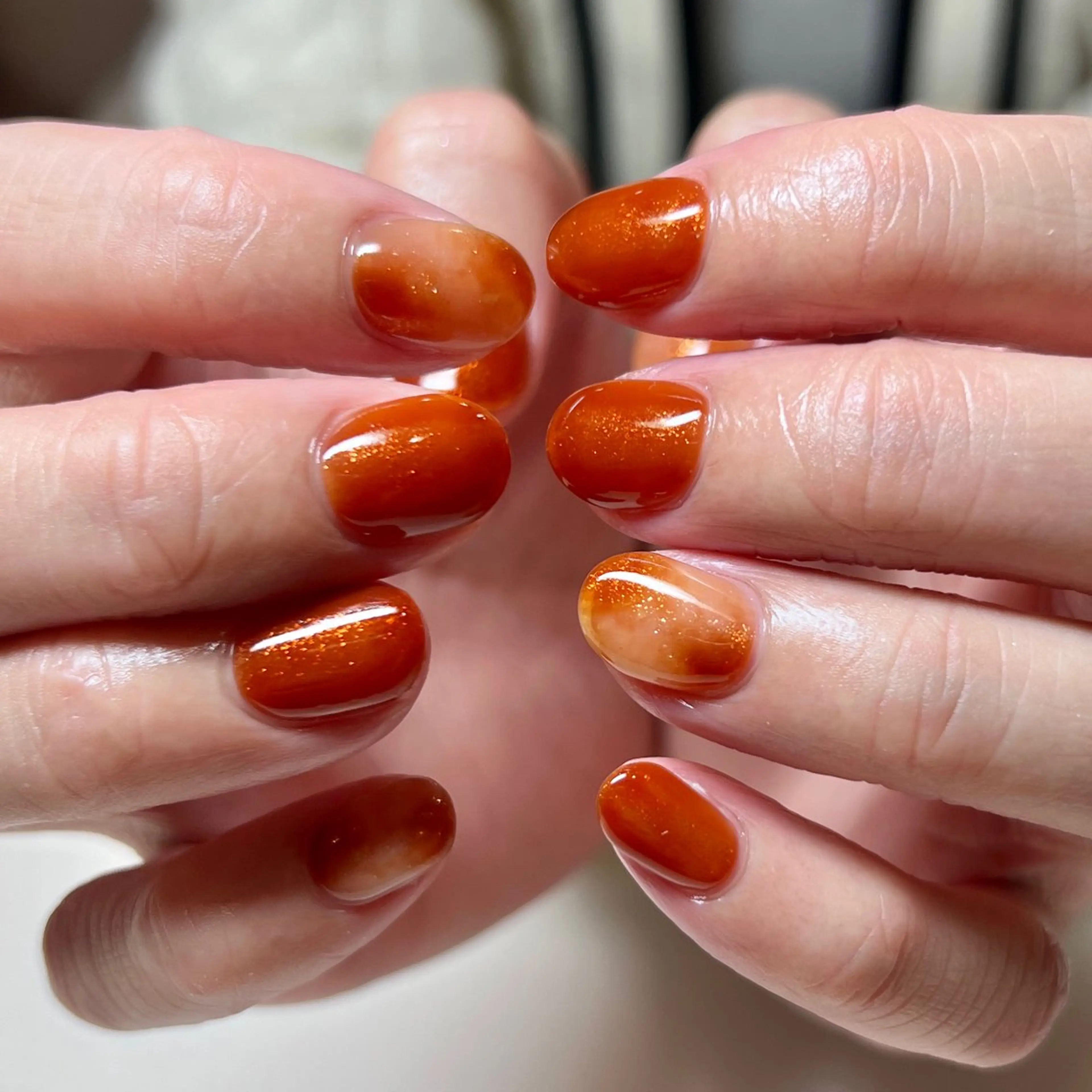 ネイル アートネイル マグネットネイル 持ち込み ワンカラーネイル シンプルネイル ハンドネイル REHTOF ｜朝7時Open☀️のネイルデザイン