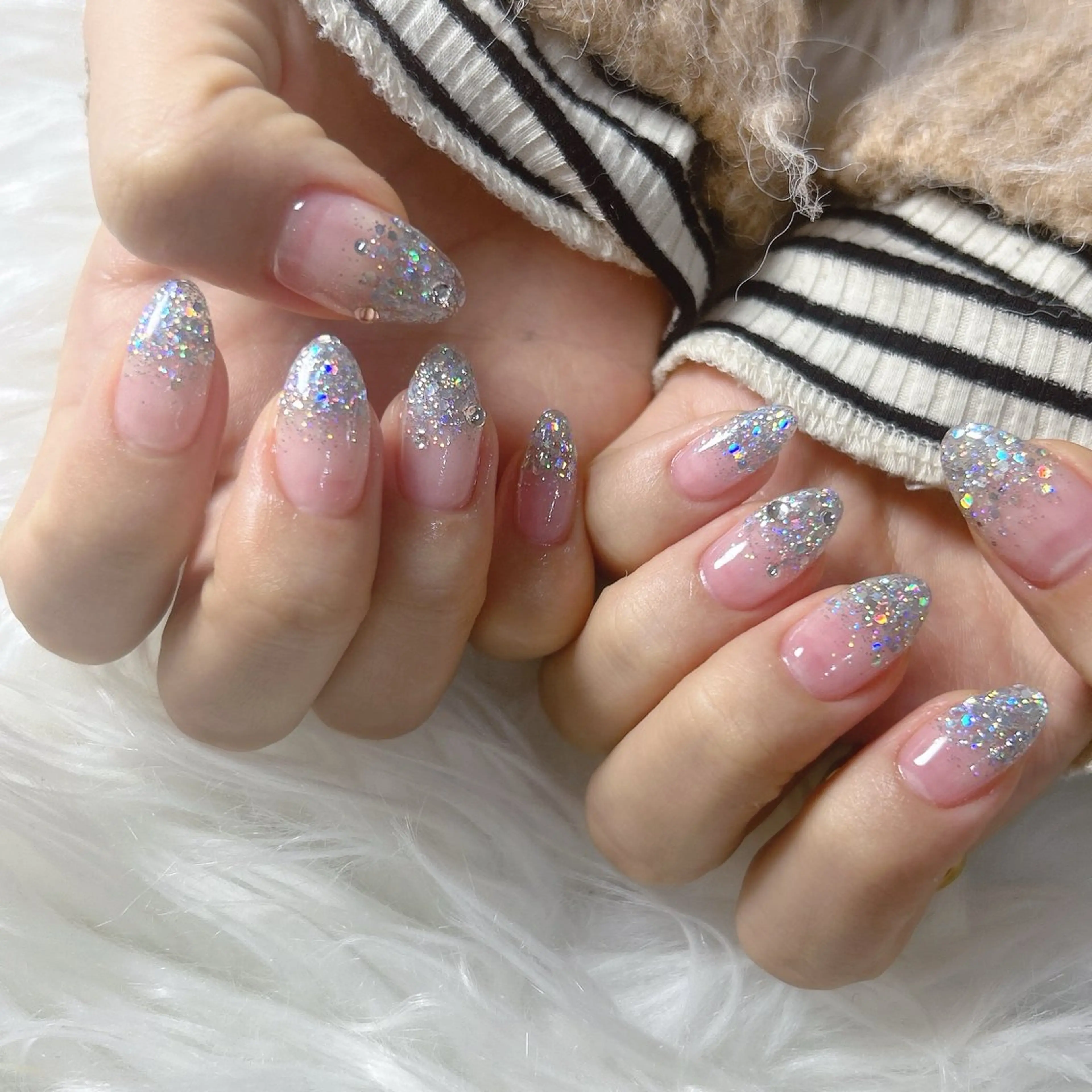 ✨ラメグラデーション【オフなし】✨の写真