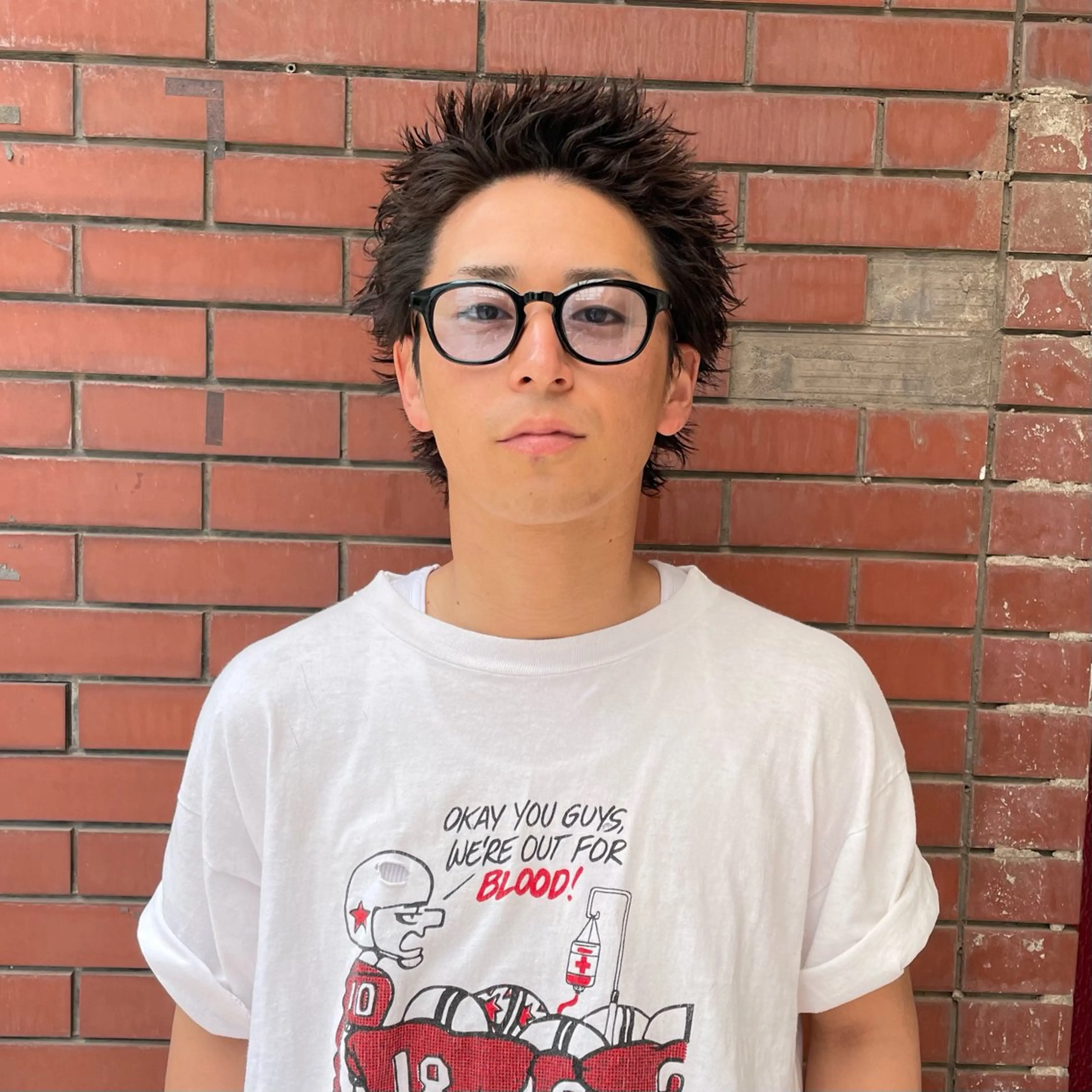 ショート パーマ メンズ メンズパーマ スパイキーショート ショートヘア 【柏メンズパーマ職人 】店長　KAZUMAのヘアスタイル