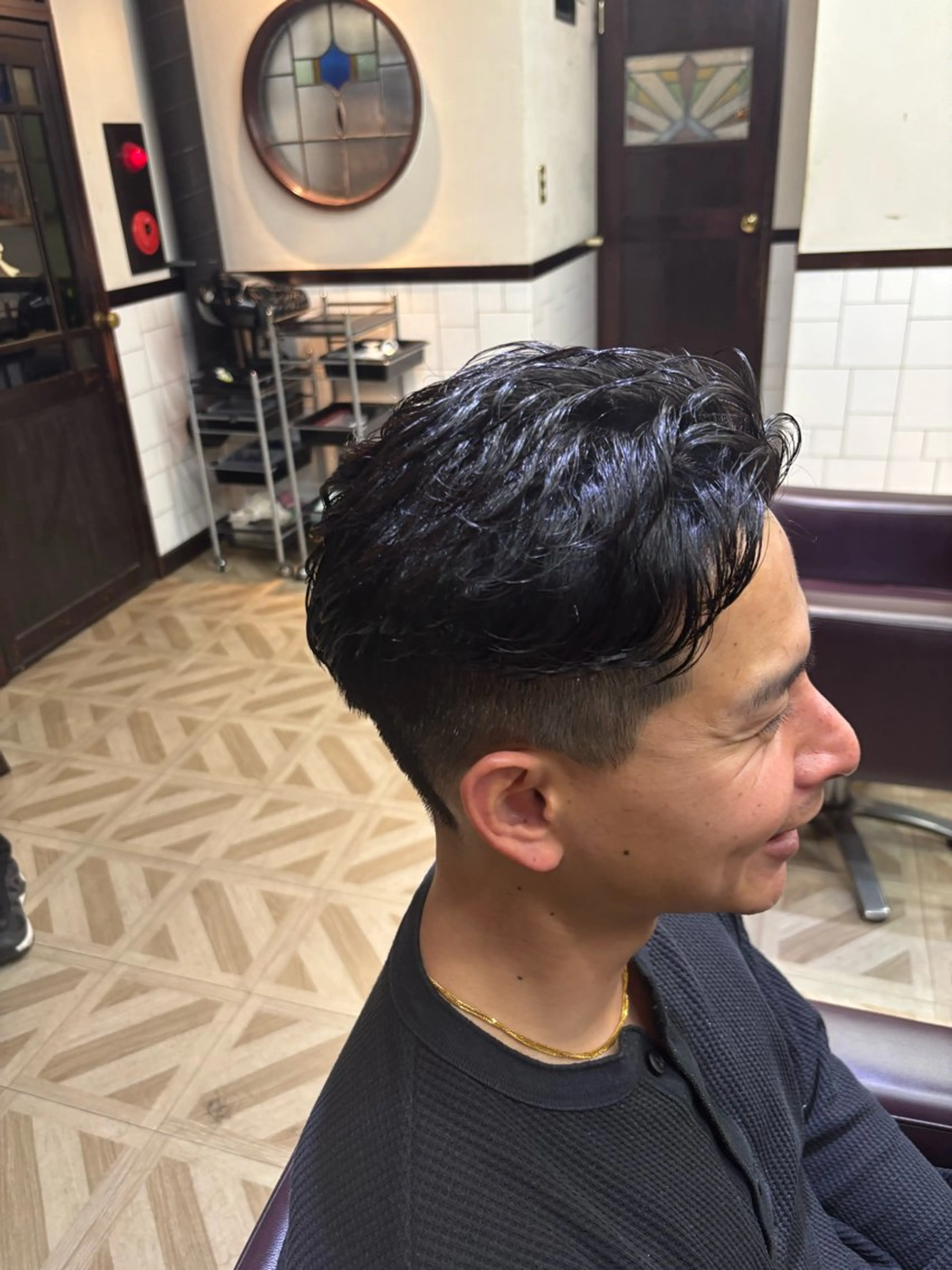 ショート メンズ 柏木 彩夏 【パーマモデル募集】のヘアスタイル