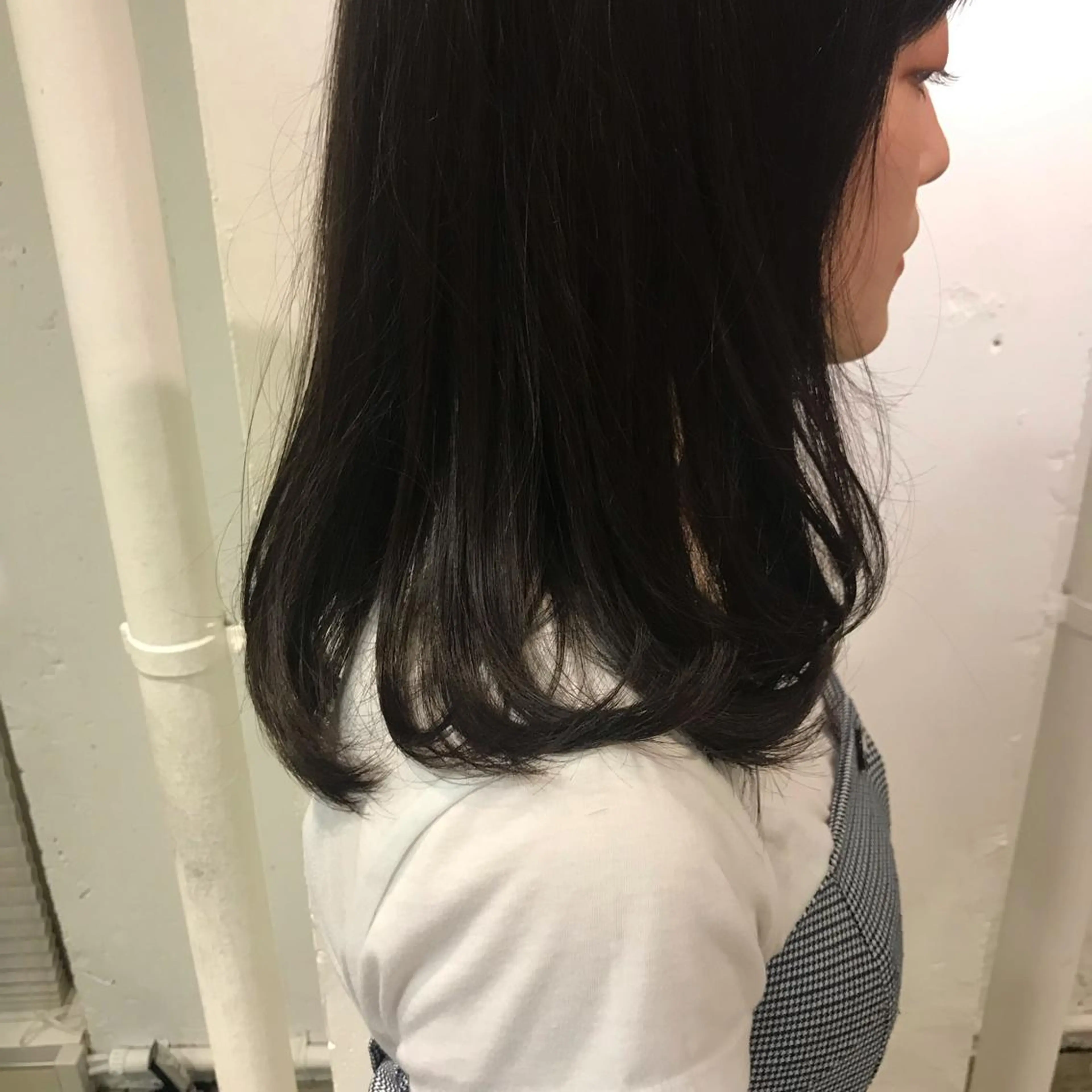 セミロング めざわ ゆうきのヘアスタイル