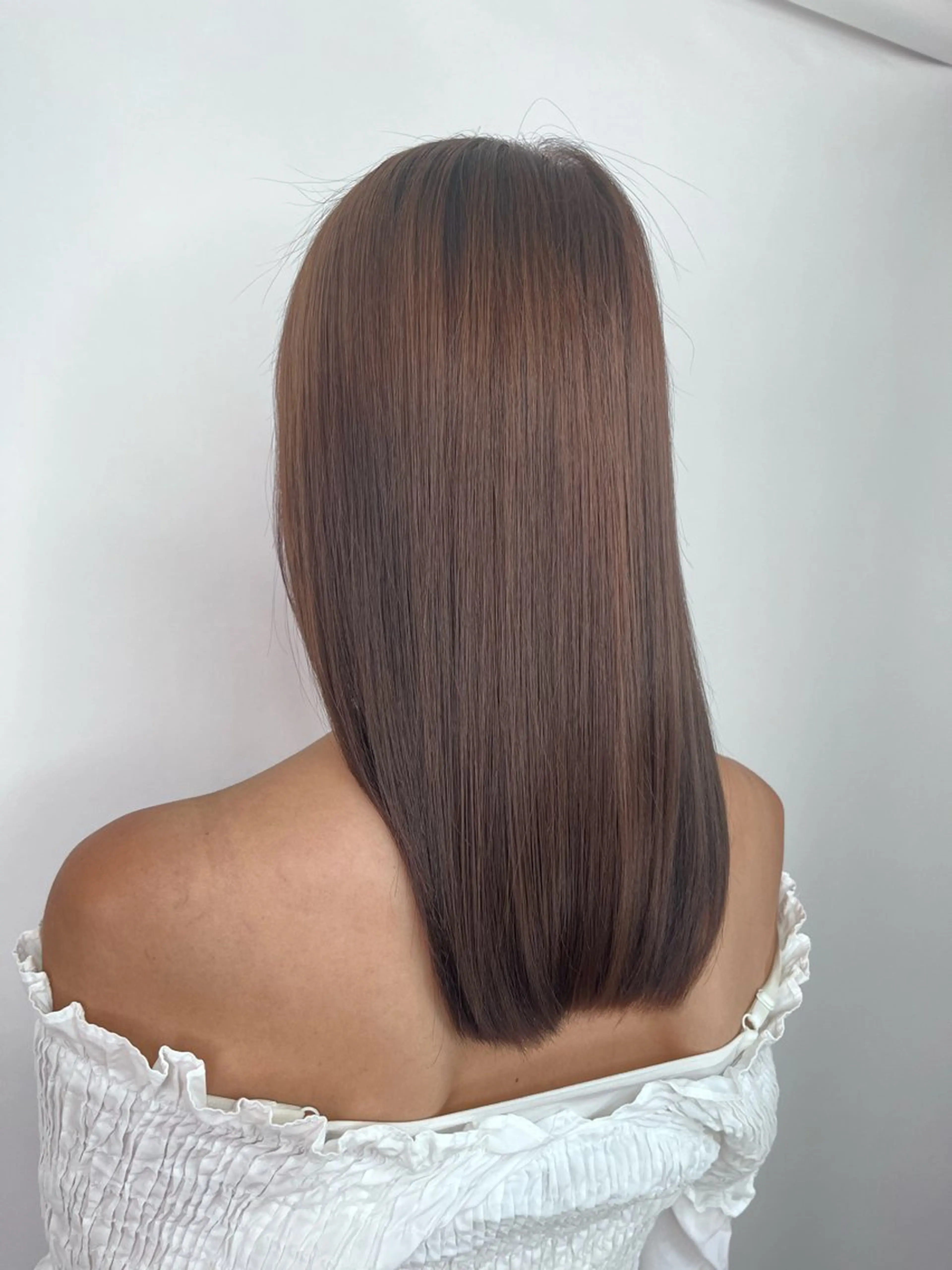 セミロング 平田 晟也のヘアスタイル