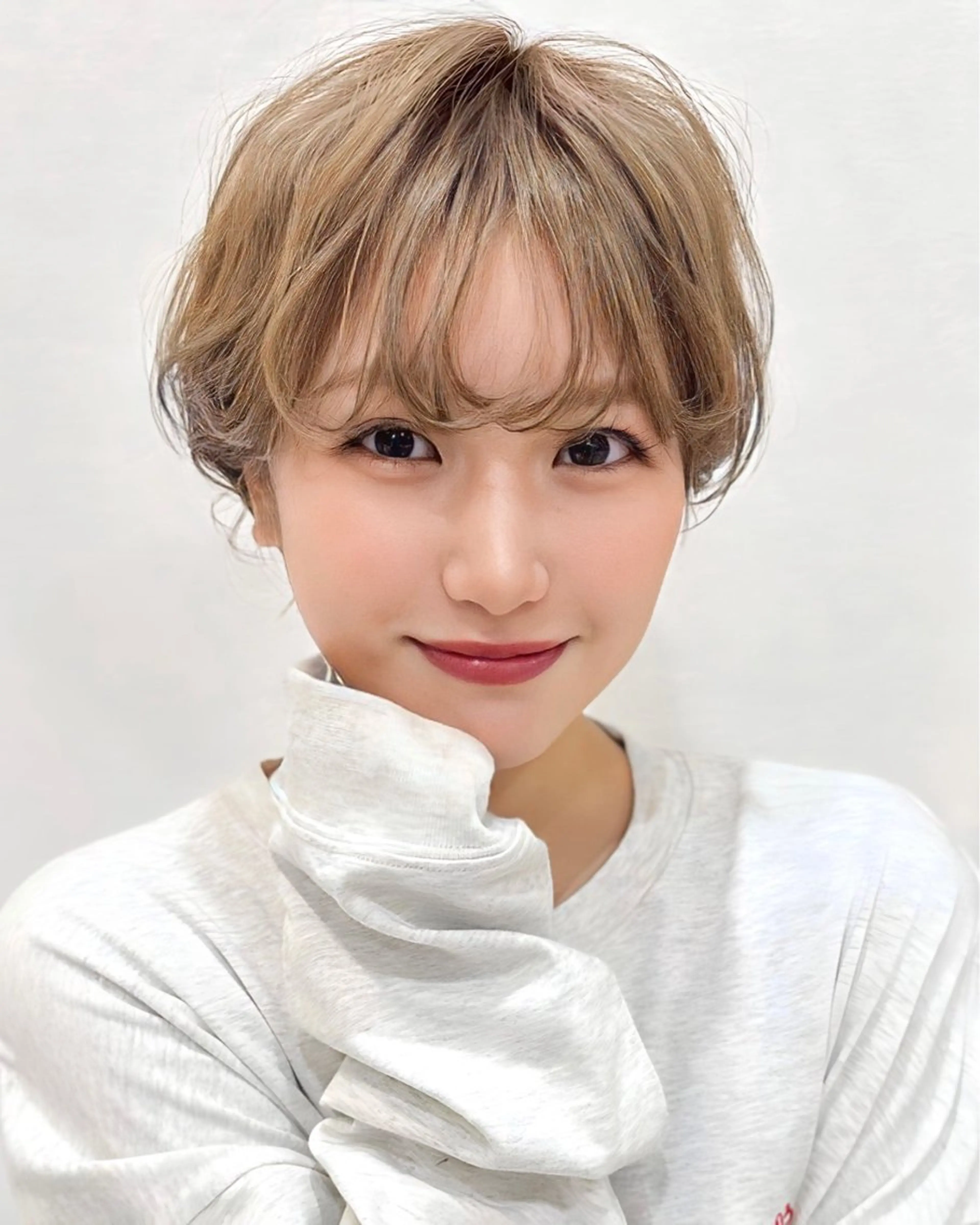 ショート パーマ カット パーマ トリートメント ✨大川 錬✨ -7歳若返りショートのヘアスタイル
