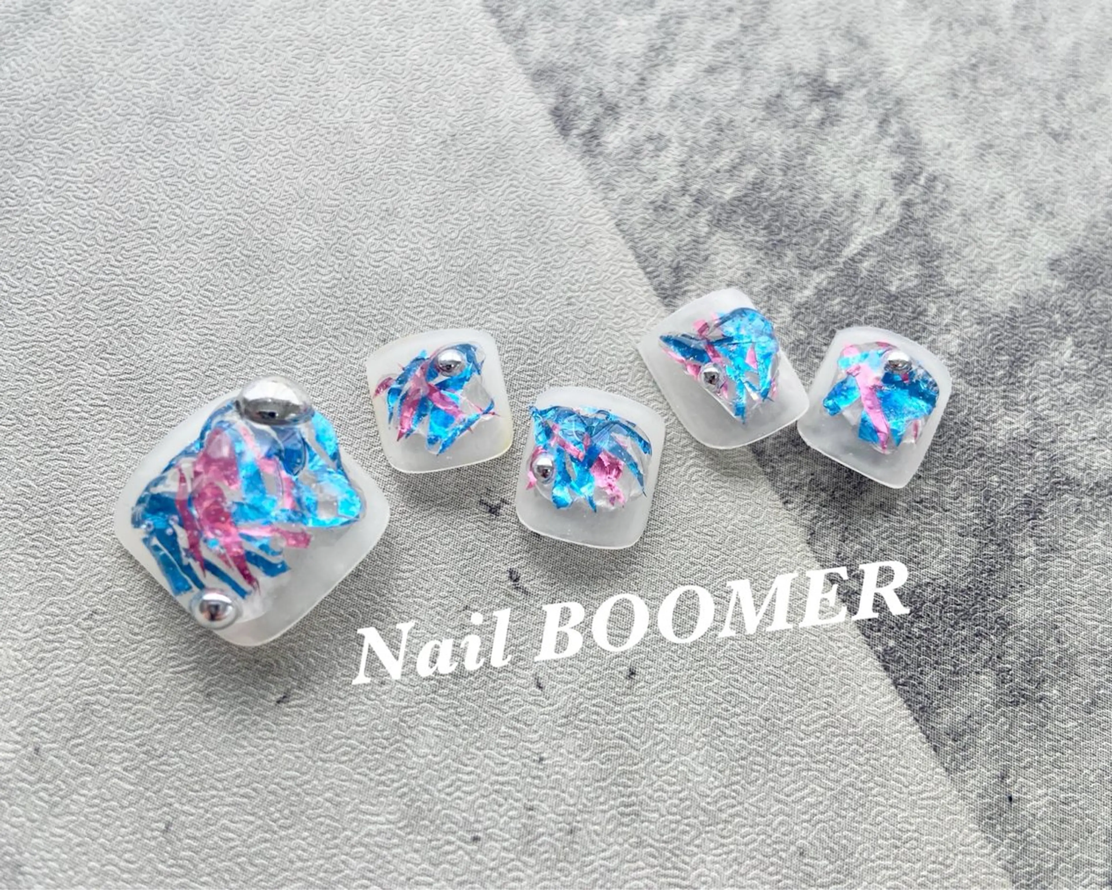 ネイル フットネイル ネイル ブーマーのネイルデザイン