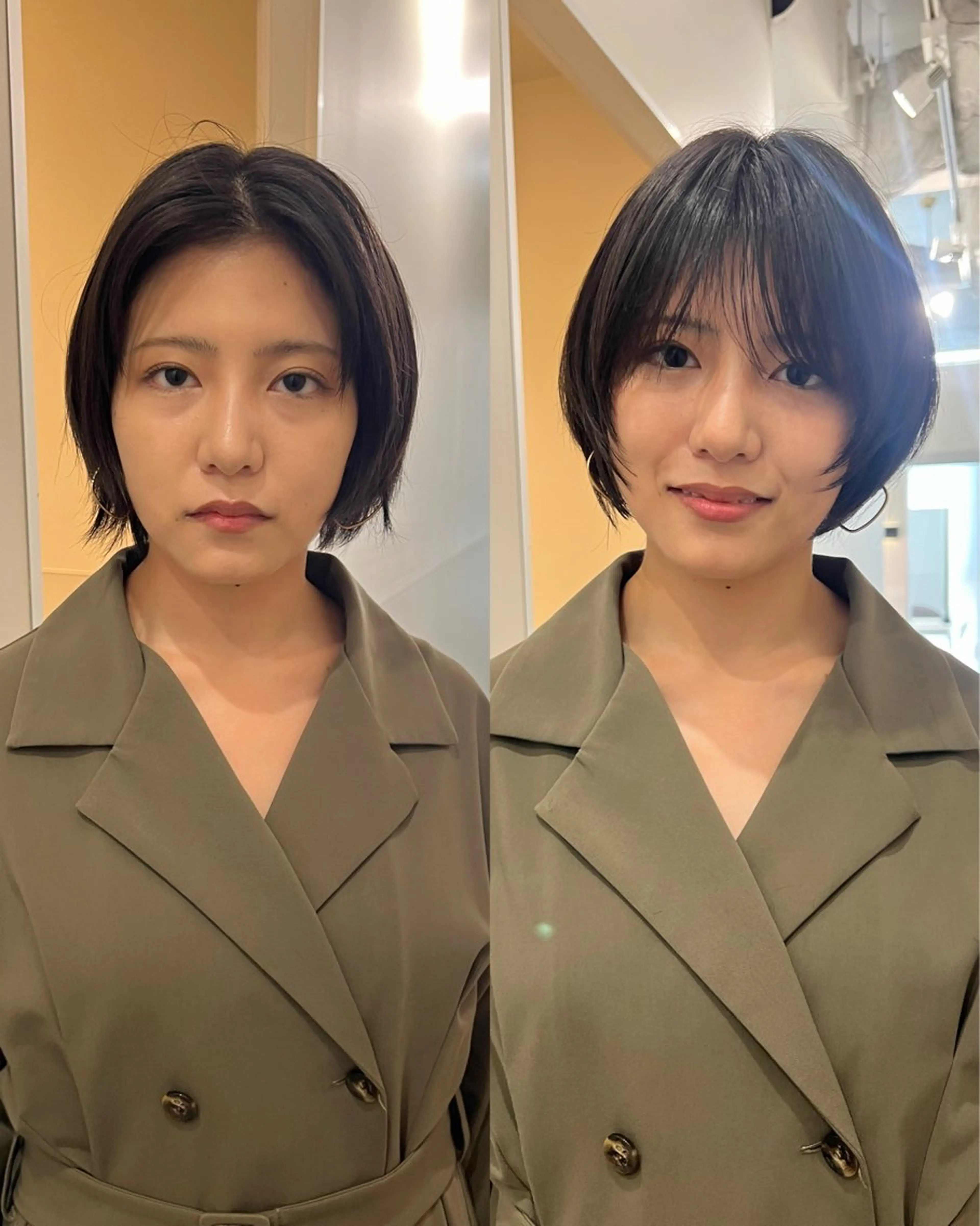 ショート ショートヘア ウルフカット 峠 祐樹のヘアスタイル