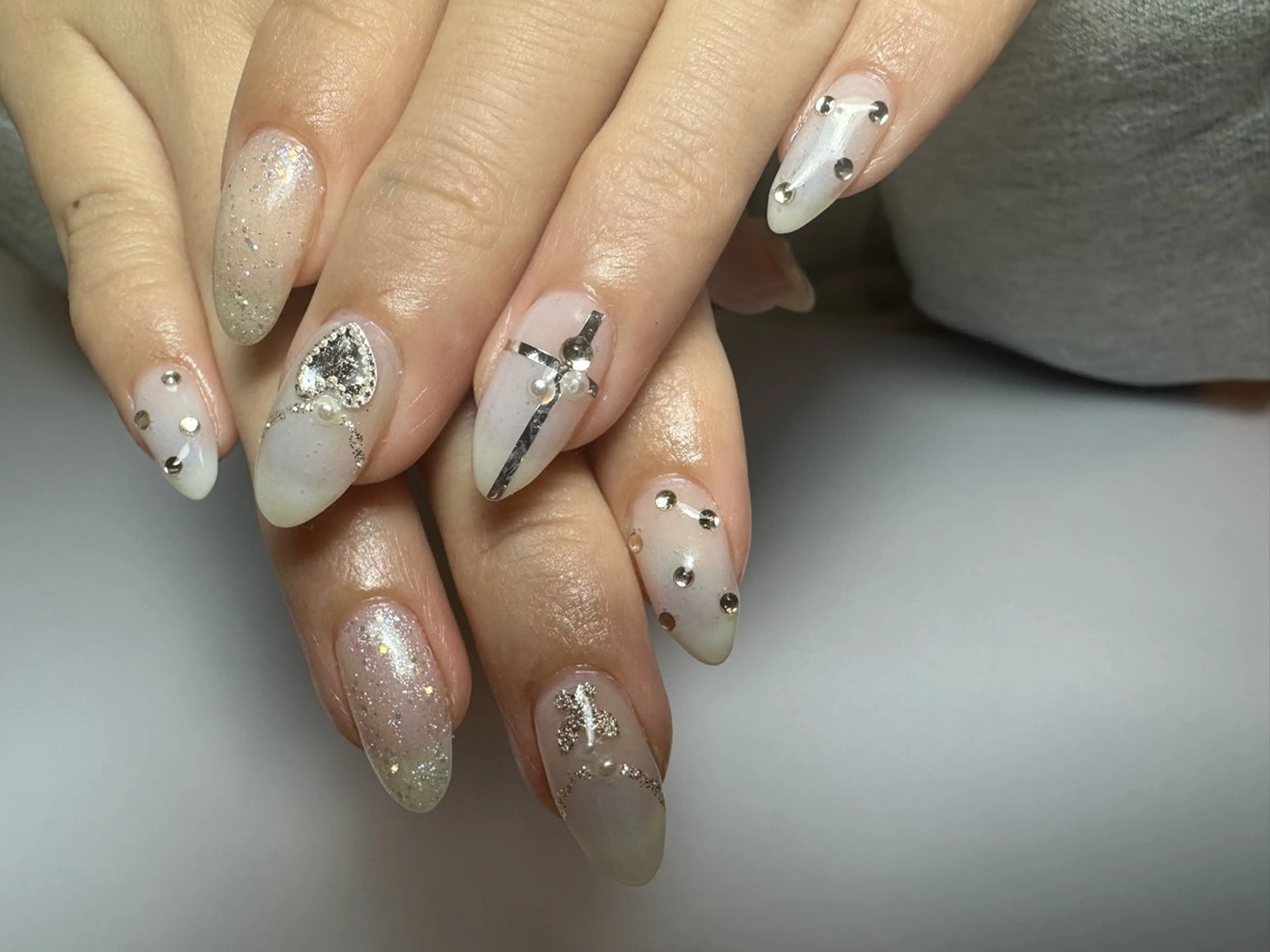 セミロング shandy nailのネイルデザイン