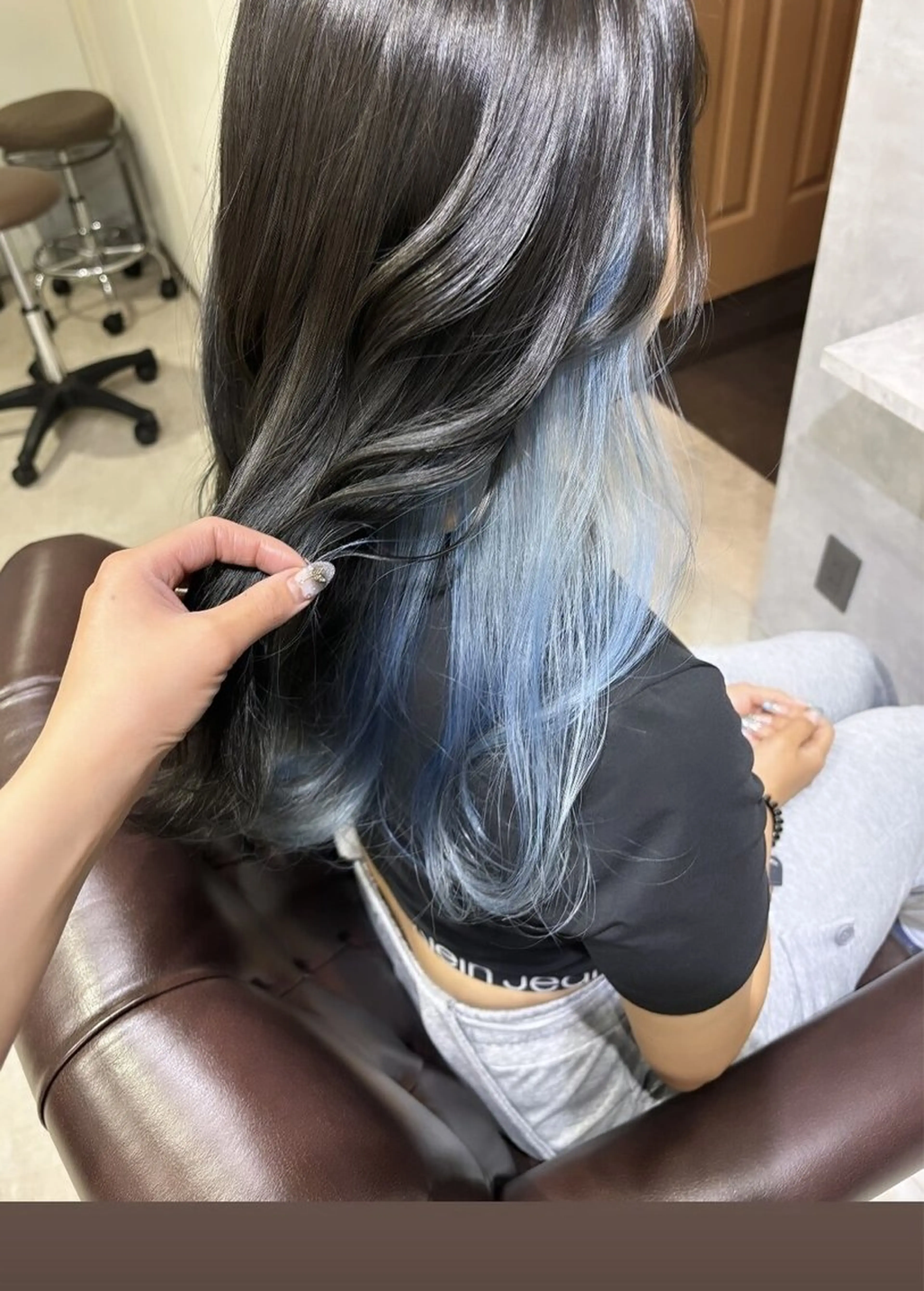 セミロング カラー ヘアカラー トリートメント 池袋/カラー特化🎨 ロング料金なし🩵のヘアスタイル