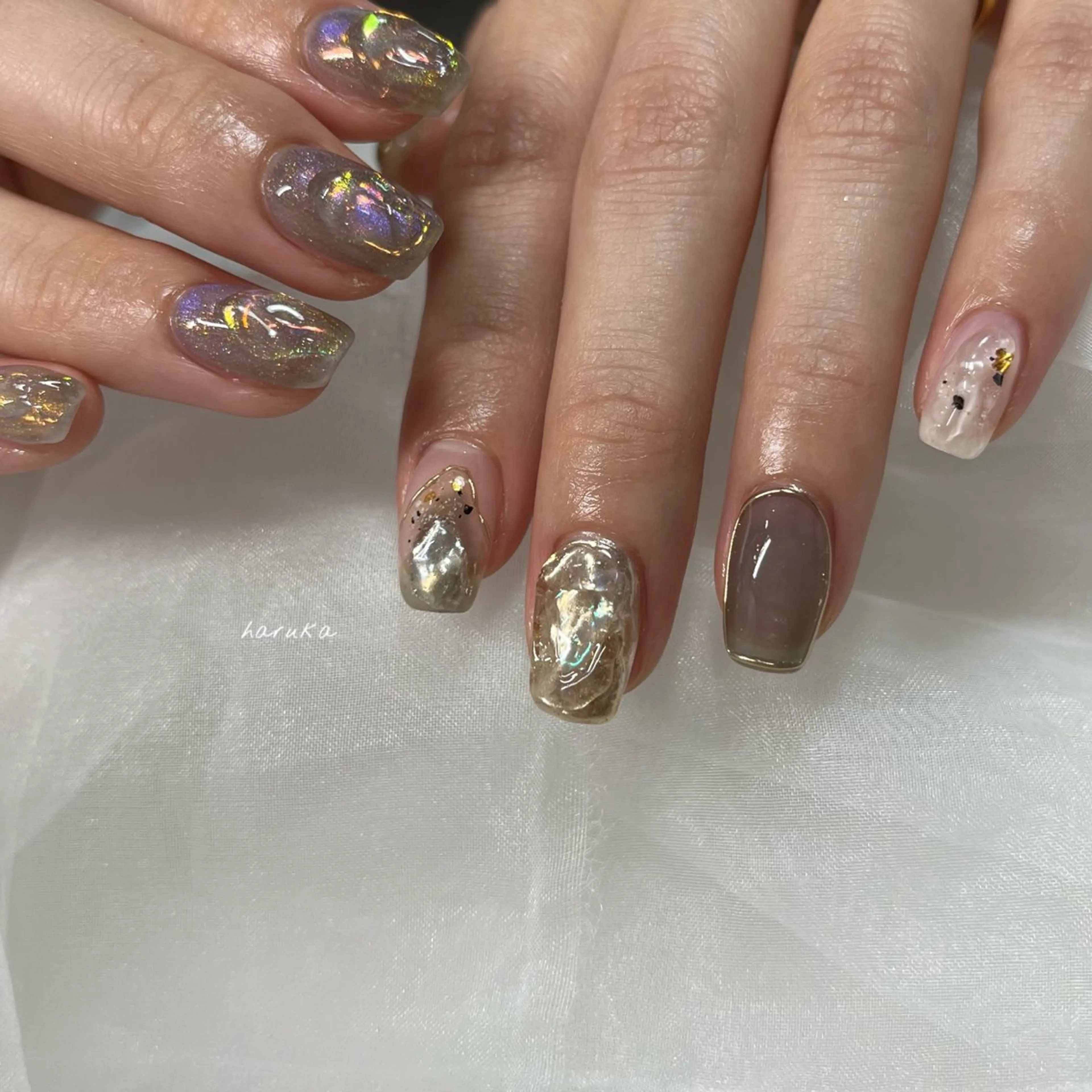 ネイル ハンドネイル atelier alle.のネイルデザイン