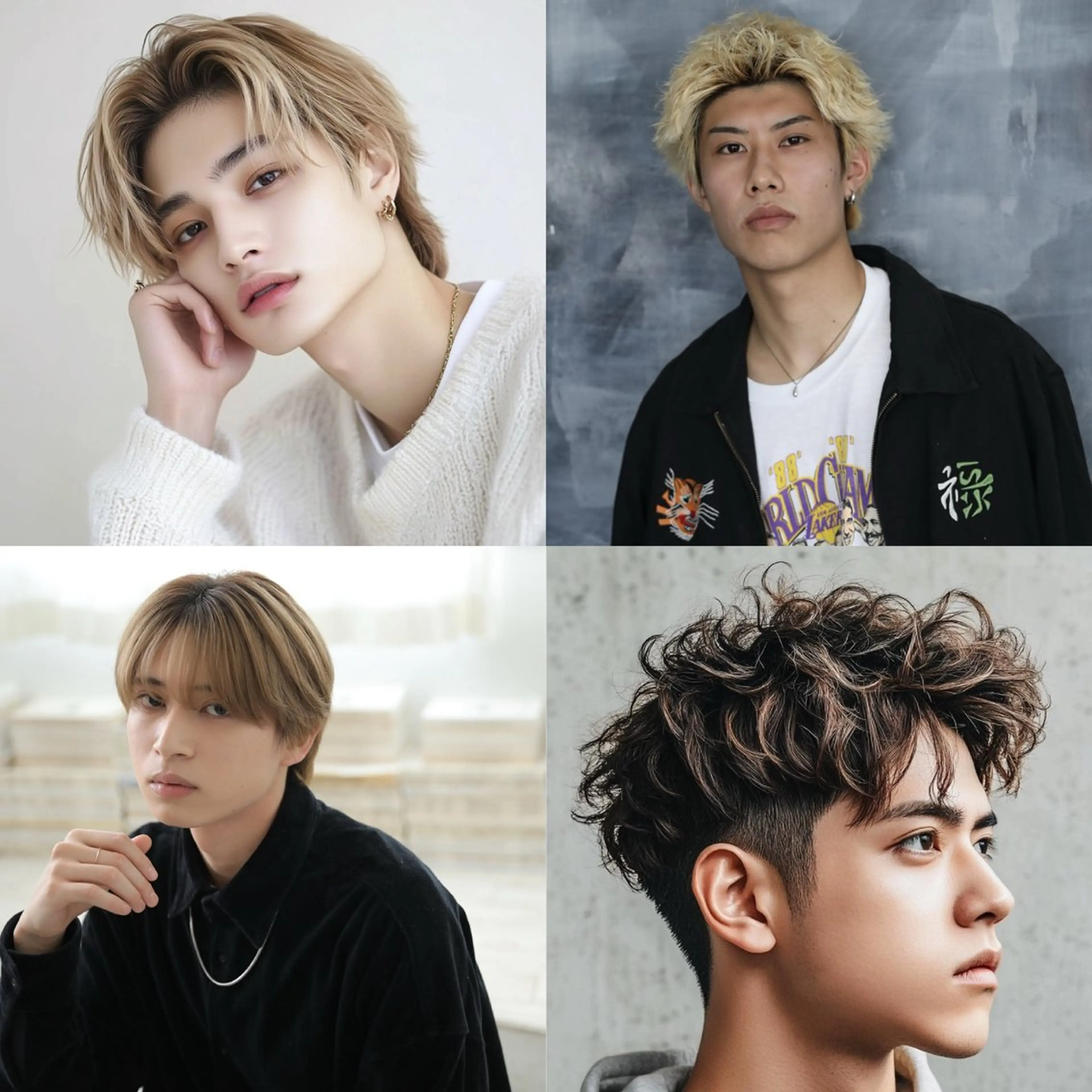 🔥メンズブリーチ🔥骨格矯正カット+ブリーチカラー(ダブルカラー/フルハイライト)¥20900⇨¥13200の写真