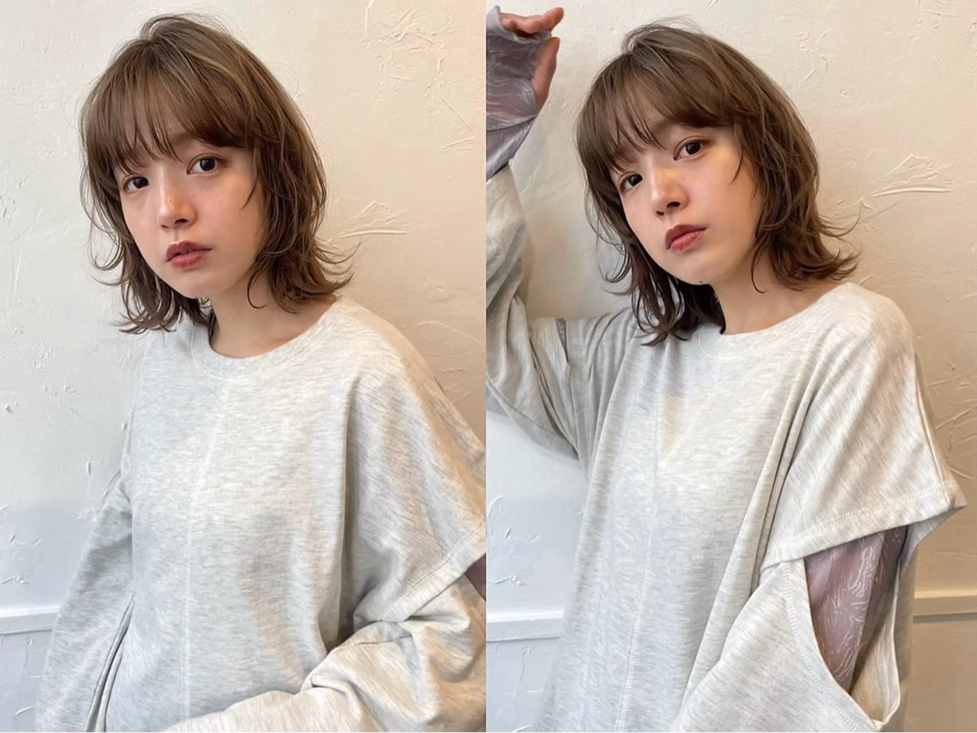カラー ヘアカラー トリートメント 石井 ひまりのヘアスタイル