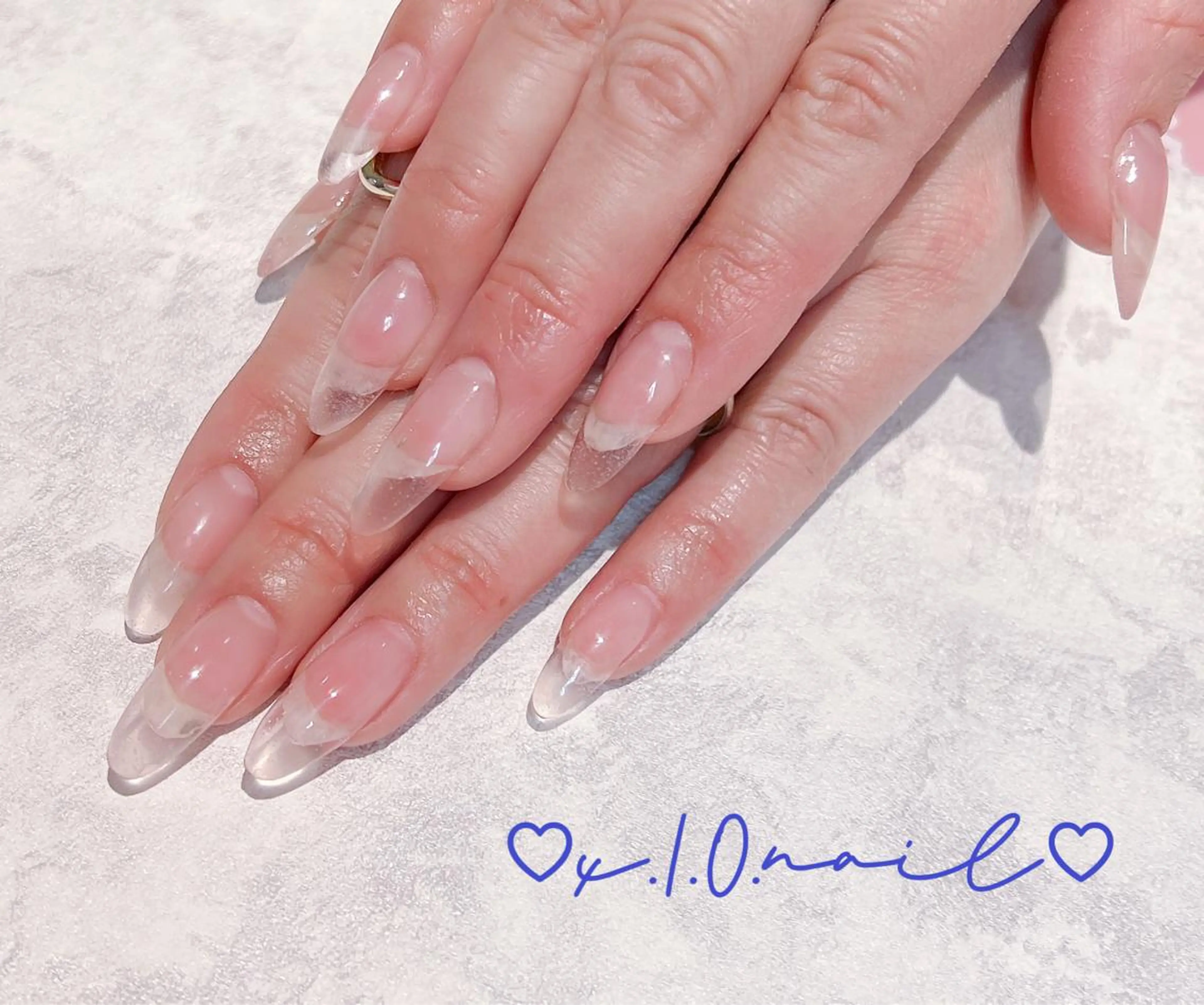ネイル アニマル柄 アートネイル ニュアンスネイル ネイルチップ ハンドネイル x.1.0.nail ♡Cのネイルデザイン