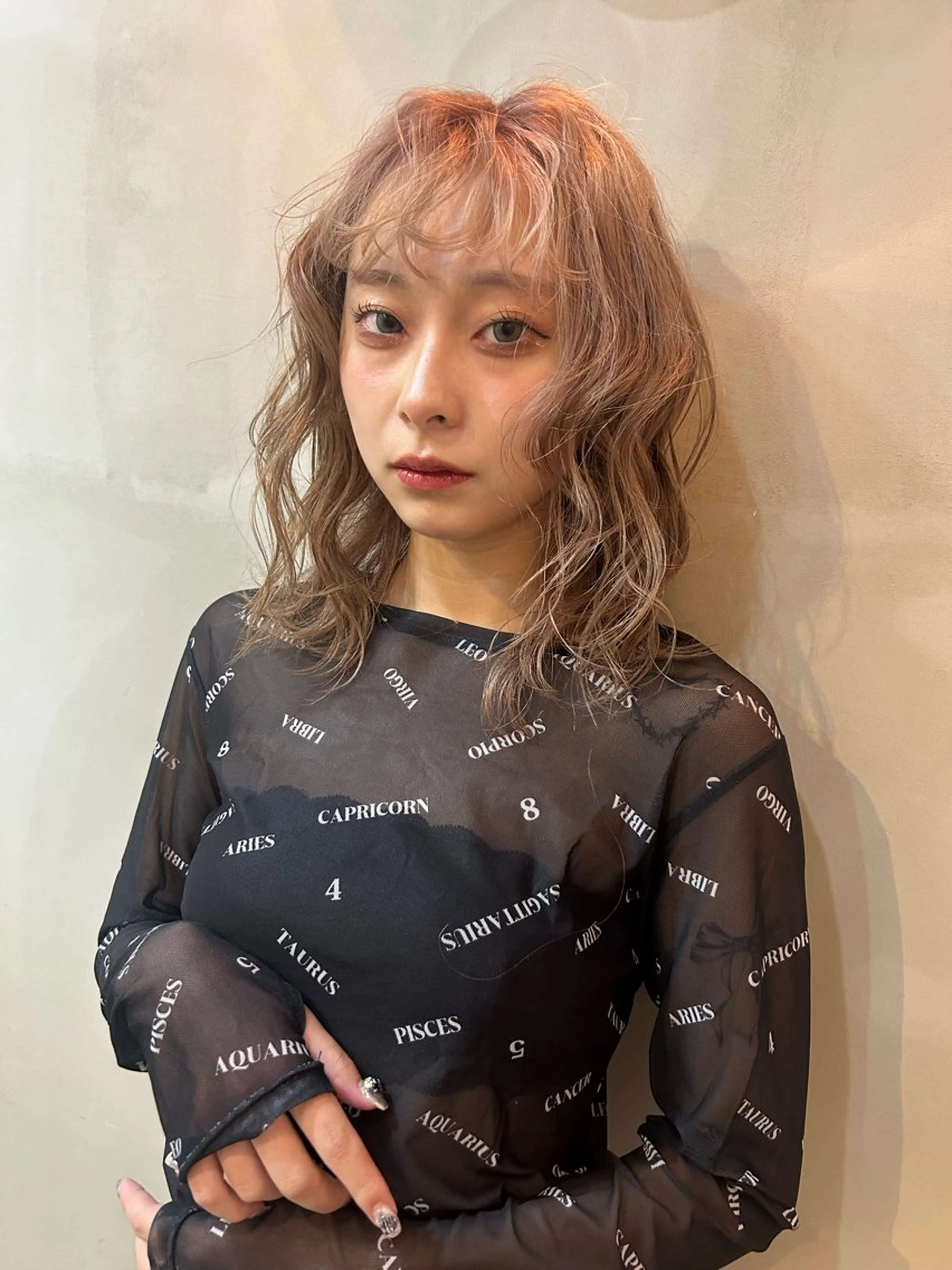 ミディアム ヘアカラー トリートメント ハイトーン/ブリーチ 🧁soraのヘアスタイル