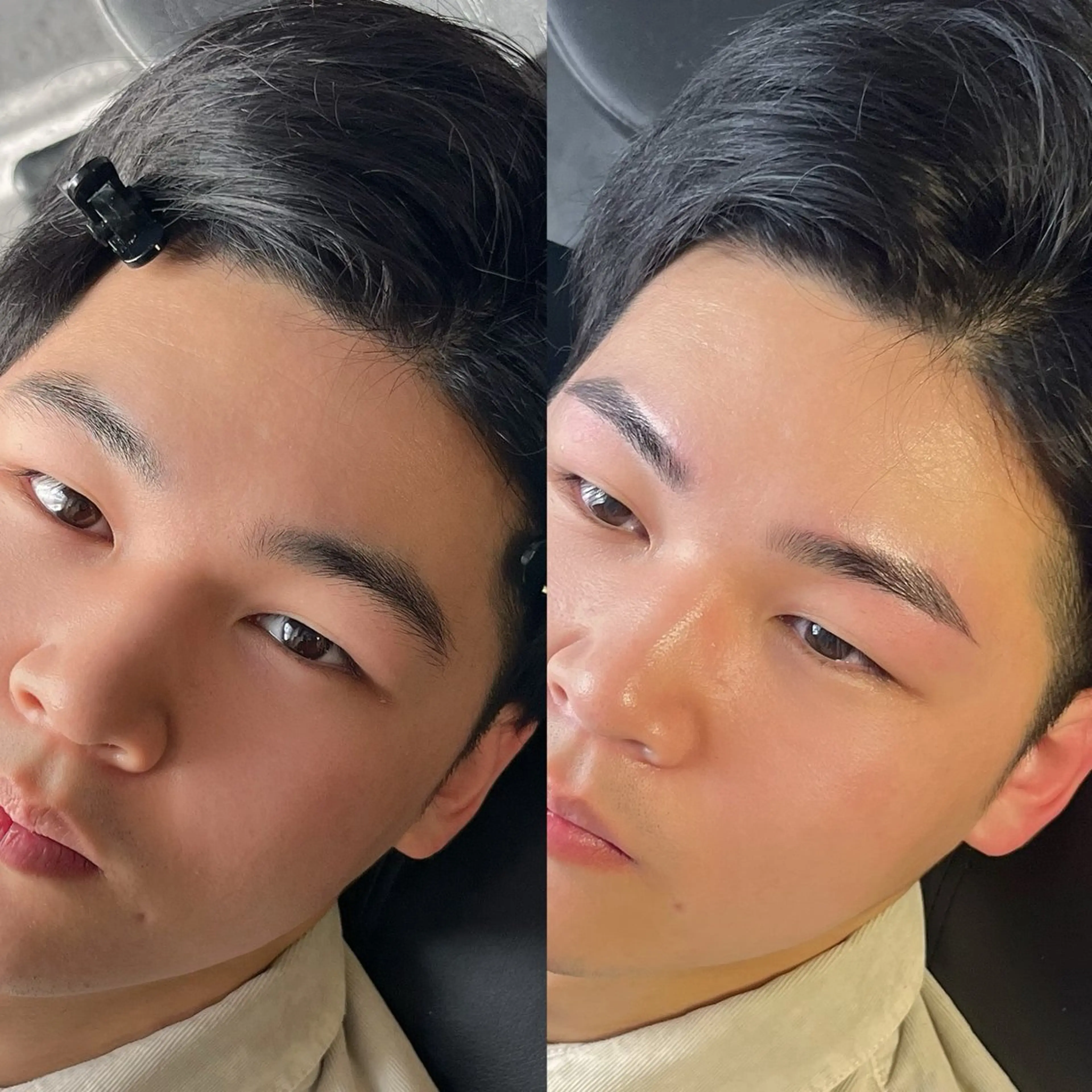 アイブロウ ワックス脱毛 眉カット その他(アイブロウ) 5日◯ Yusukeの眉毛・アイブロウイメージ