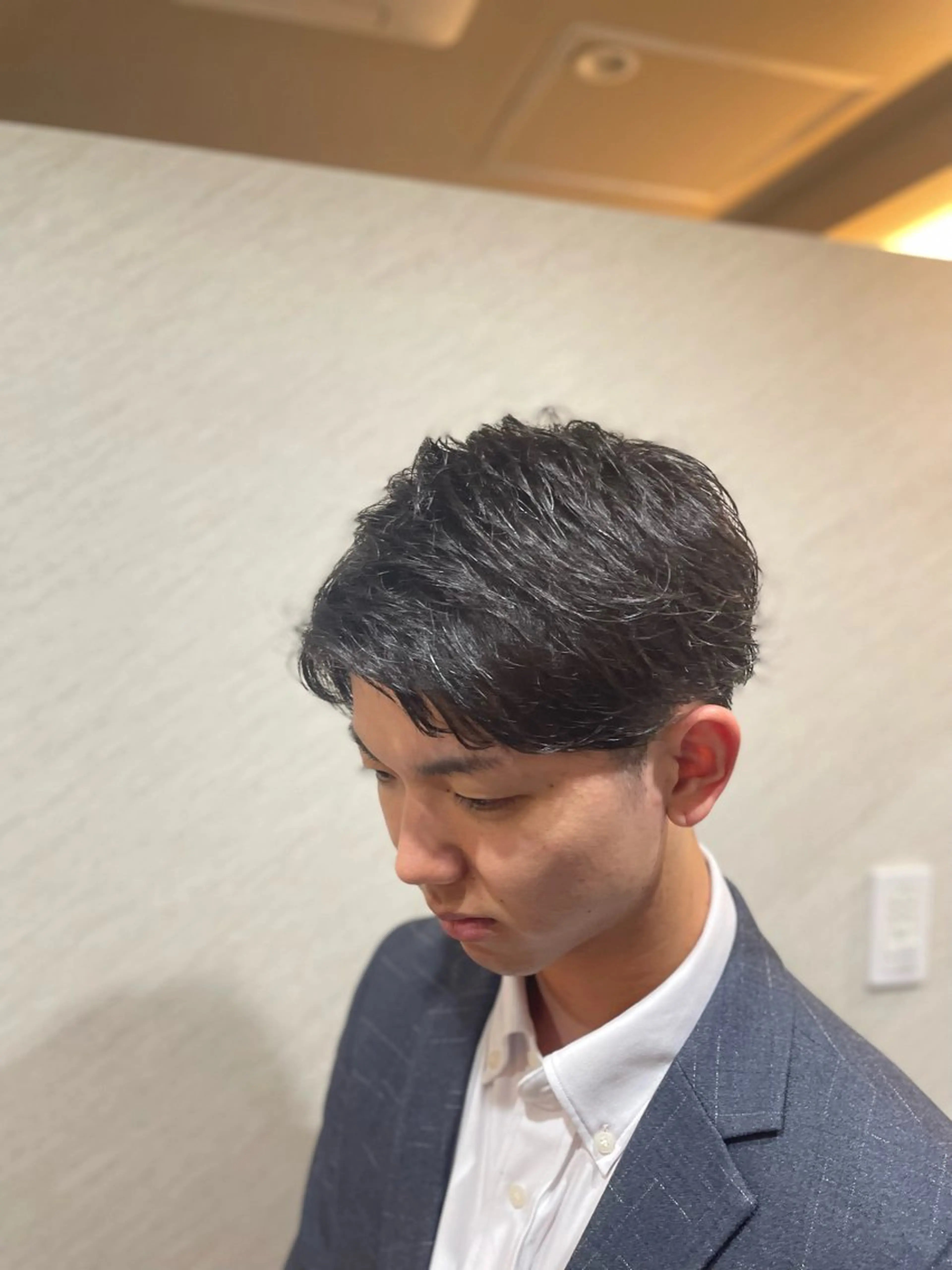ミディアム ガンバレ原田 航海のヘアスタイル