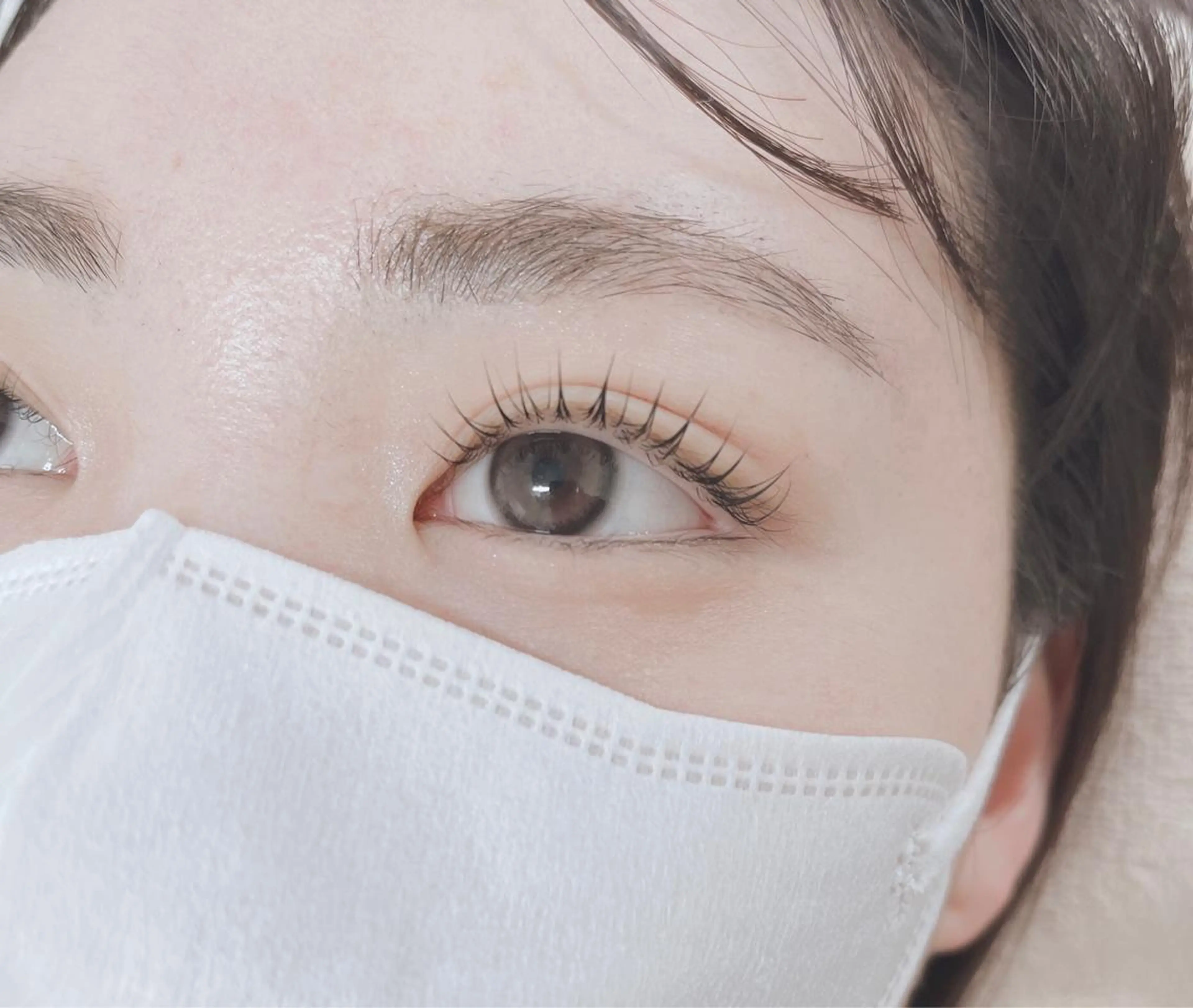 マツエク・マツパ 束感まつ毛 韓国風マツエク パリジェンヌラッシュリフト MAQUIA🌙 大村のマツエク・マツパデザイン