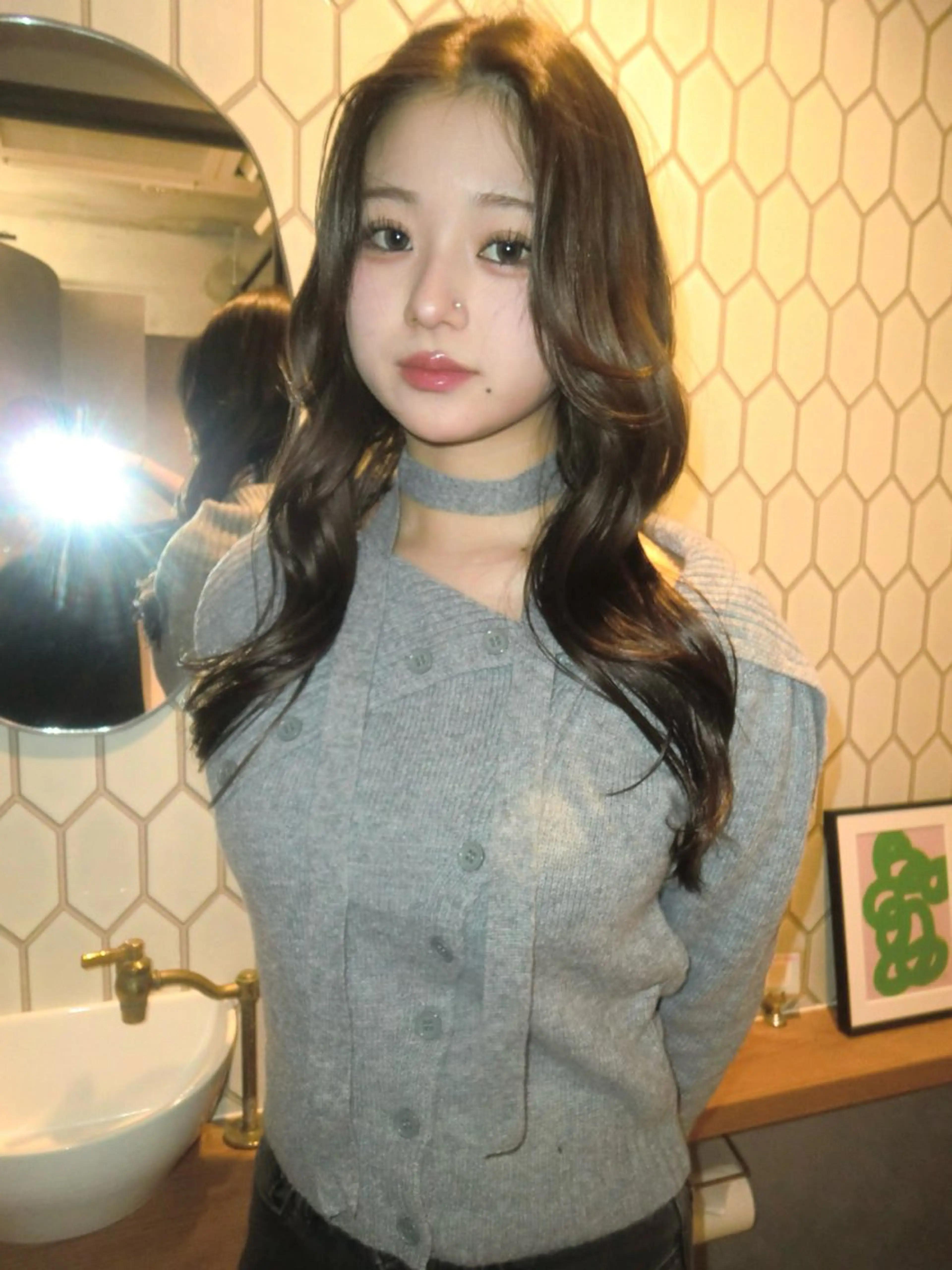 ロング カラー ヘアカラー Elilume MIYUのヘアスタイル