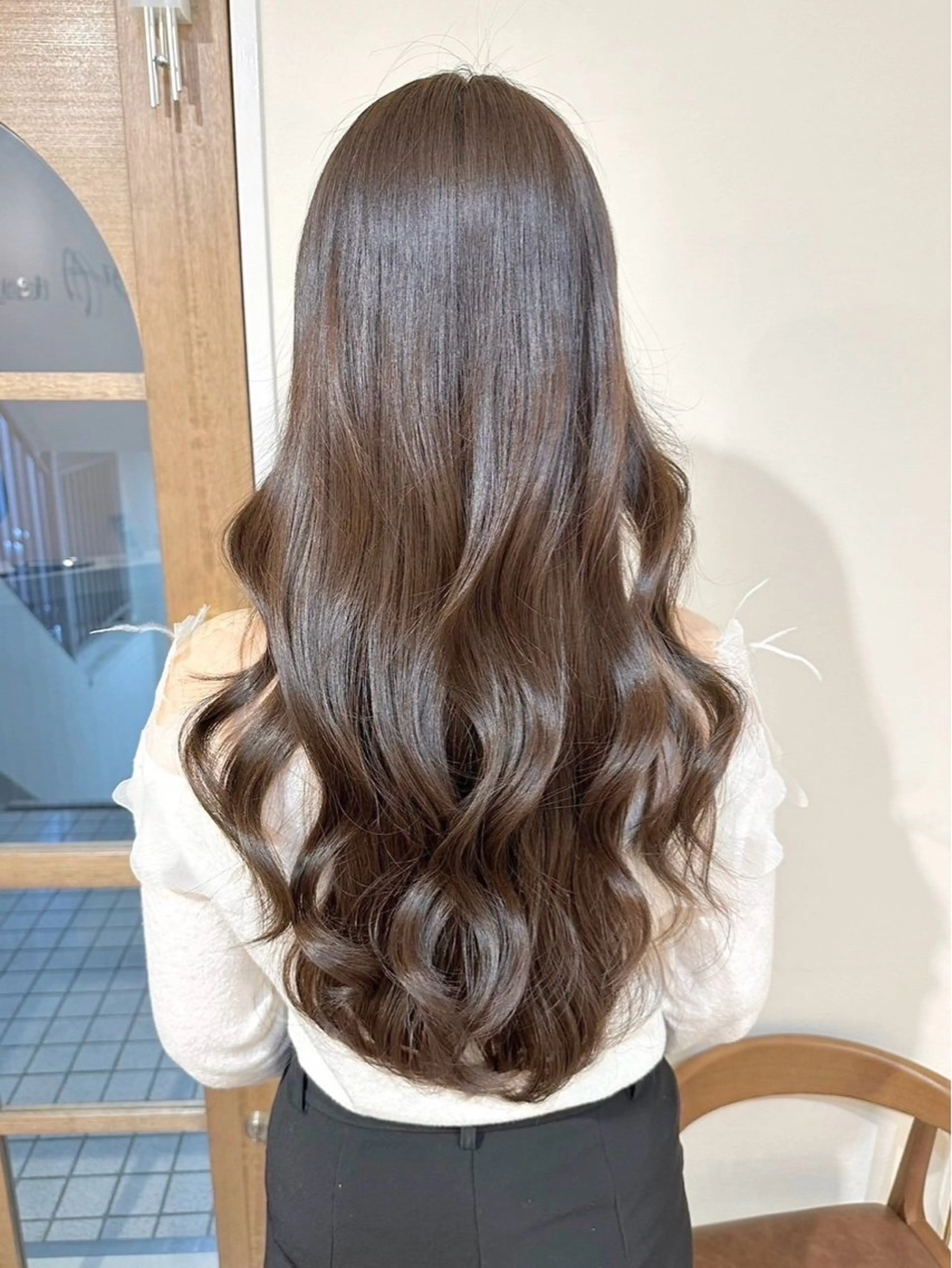 ロング カラー カット rio / CreBiA /名駅のヘアスタイル