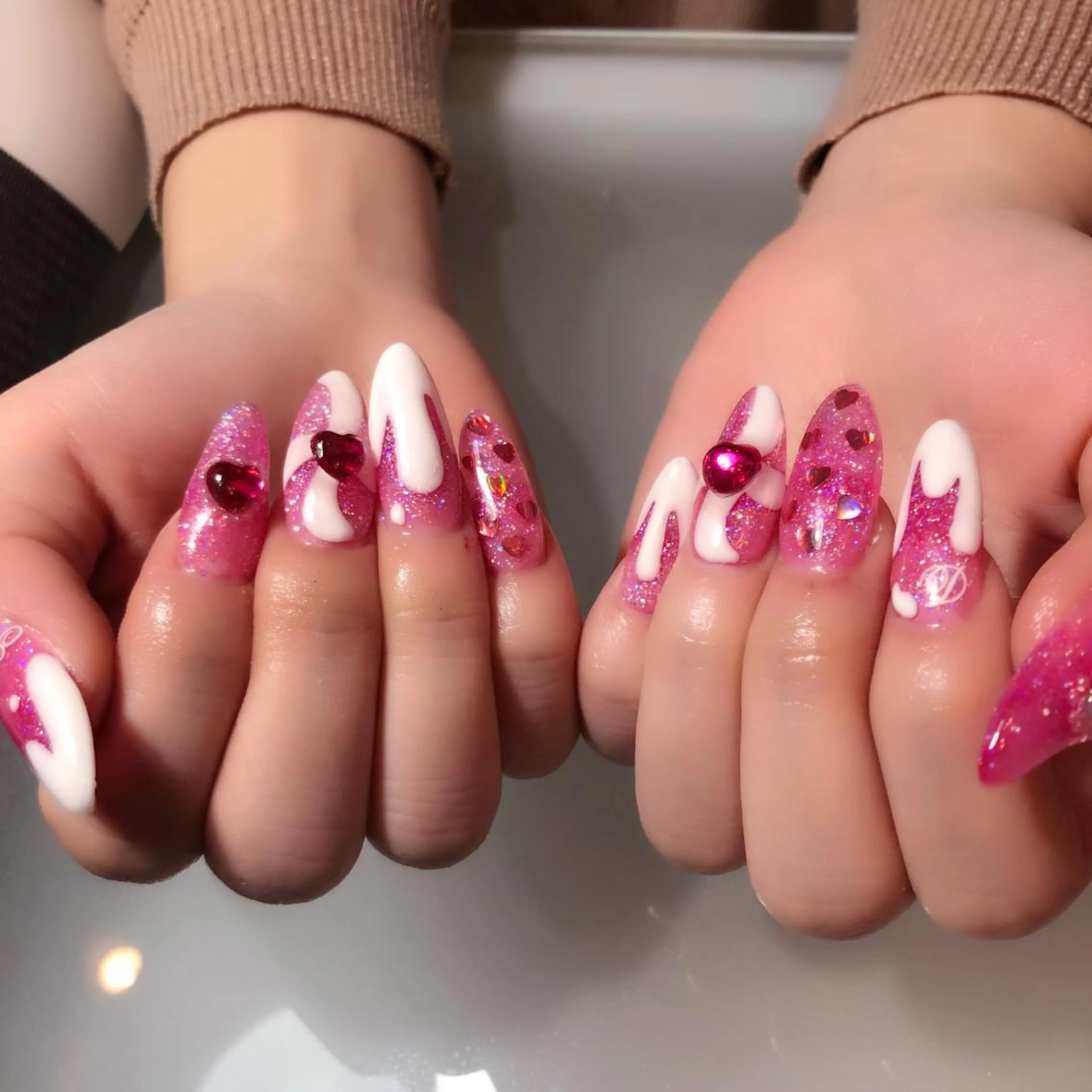 ネイル ハンドネイル 山中 あいのネイルデザイン