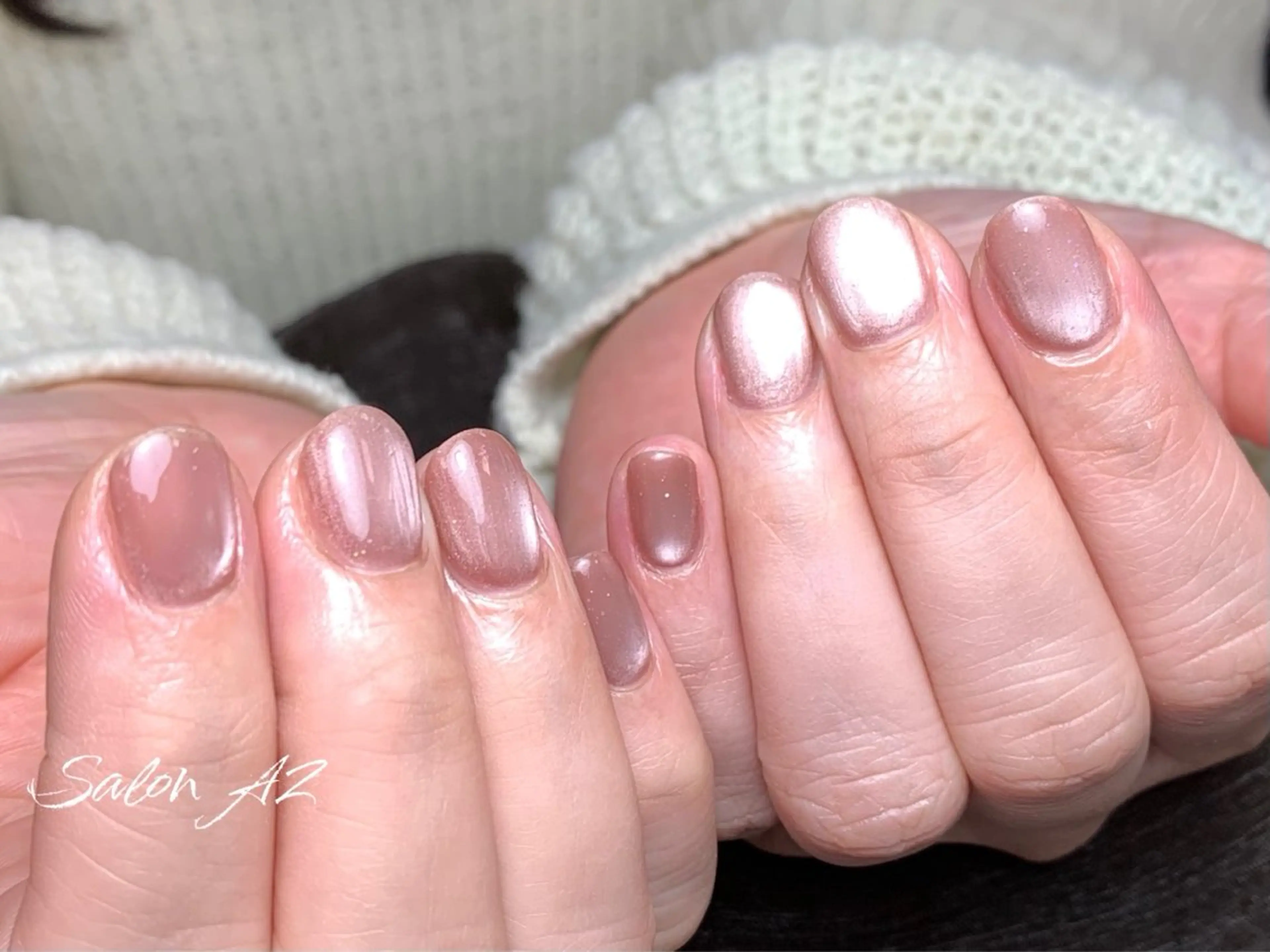 ネイル アートネイル フットネイル フレンチネイル マグネットネイル 持ち込み ハンドネイル salon AZのネイルデザイン