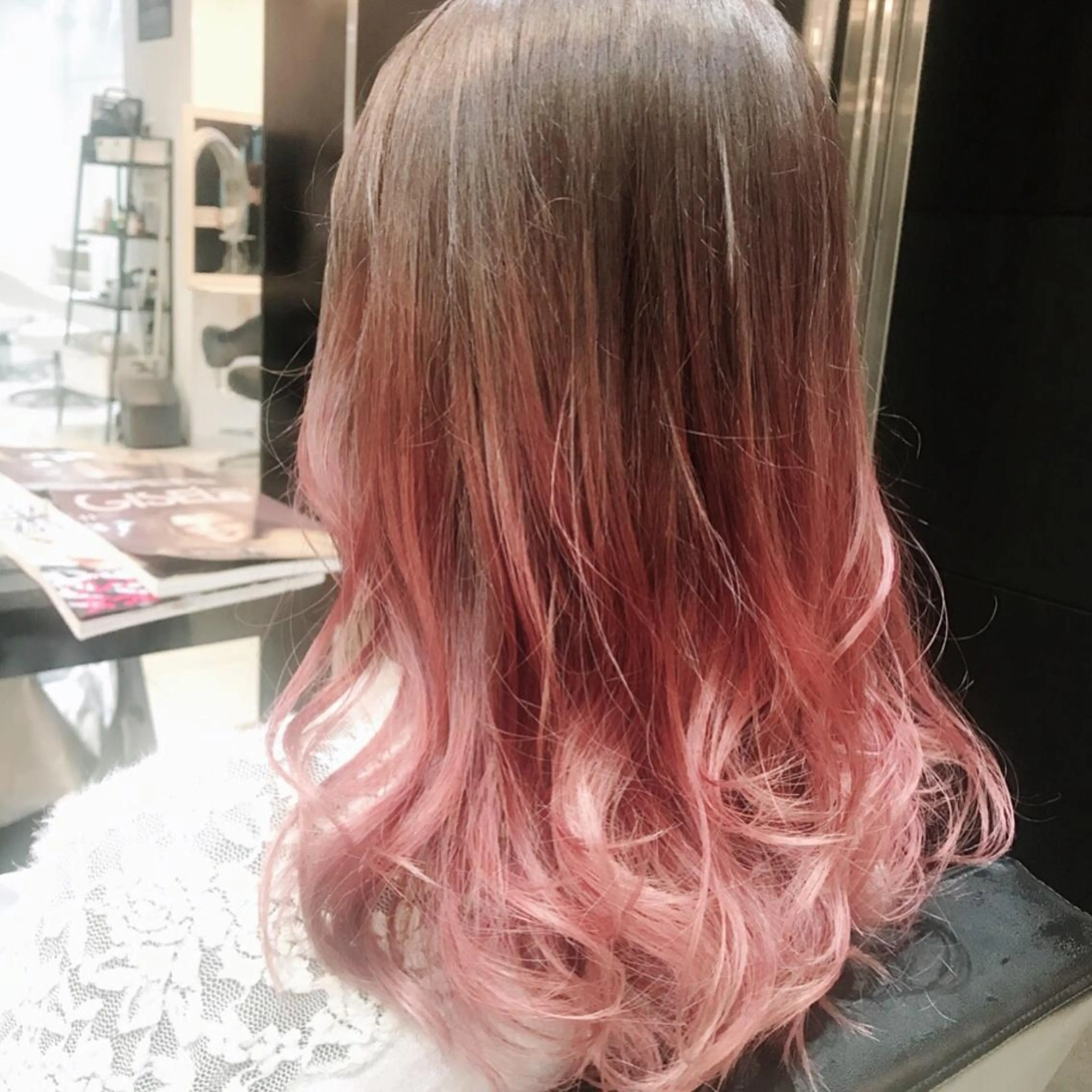 ロング カラー ✨ハイトーン✨透明感 ✨生神　優季のヘアスタイル