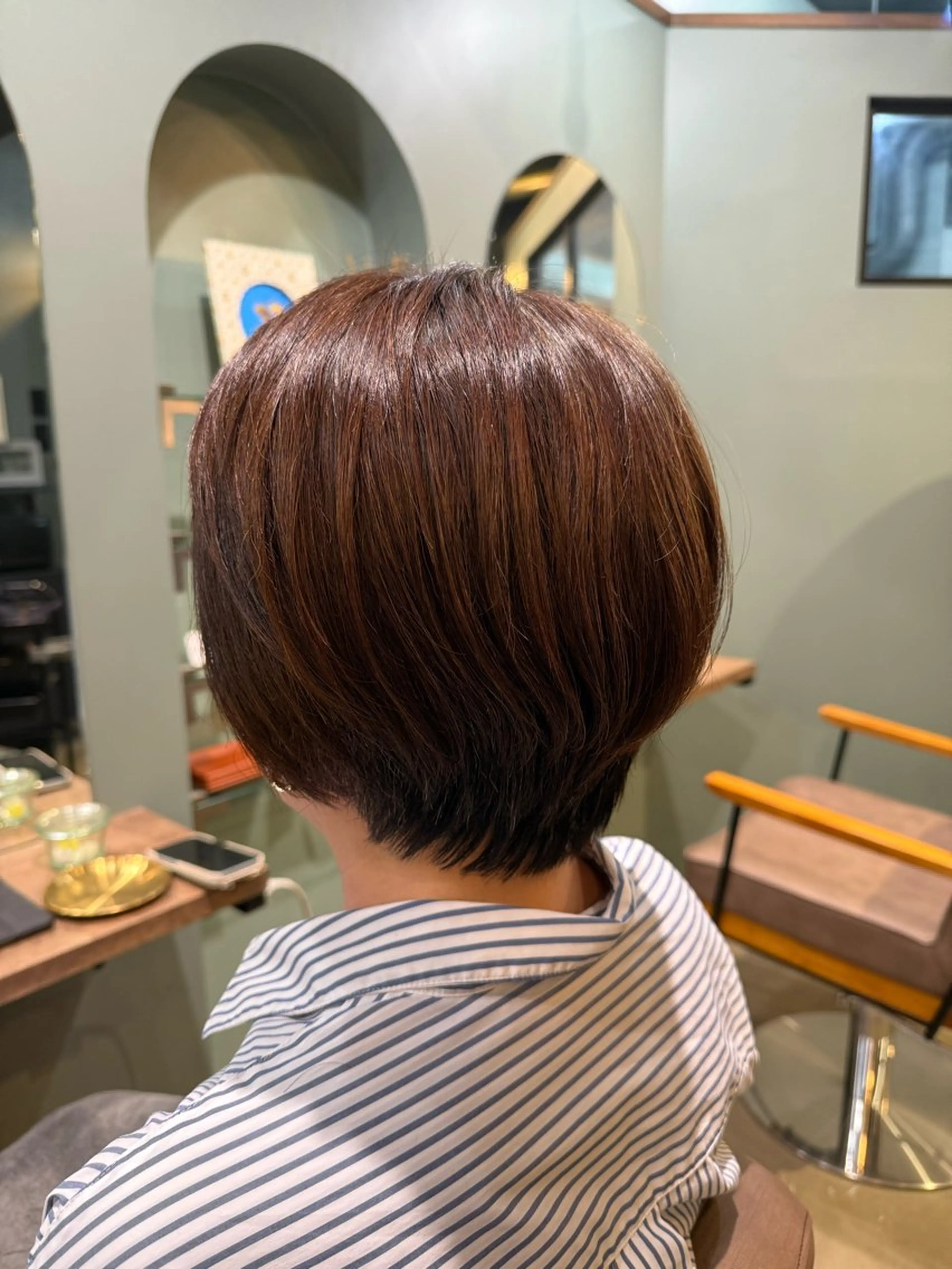 ショート 草野 奈扇のヘアスタイル