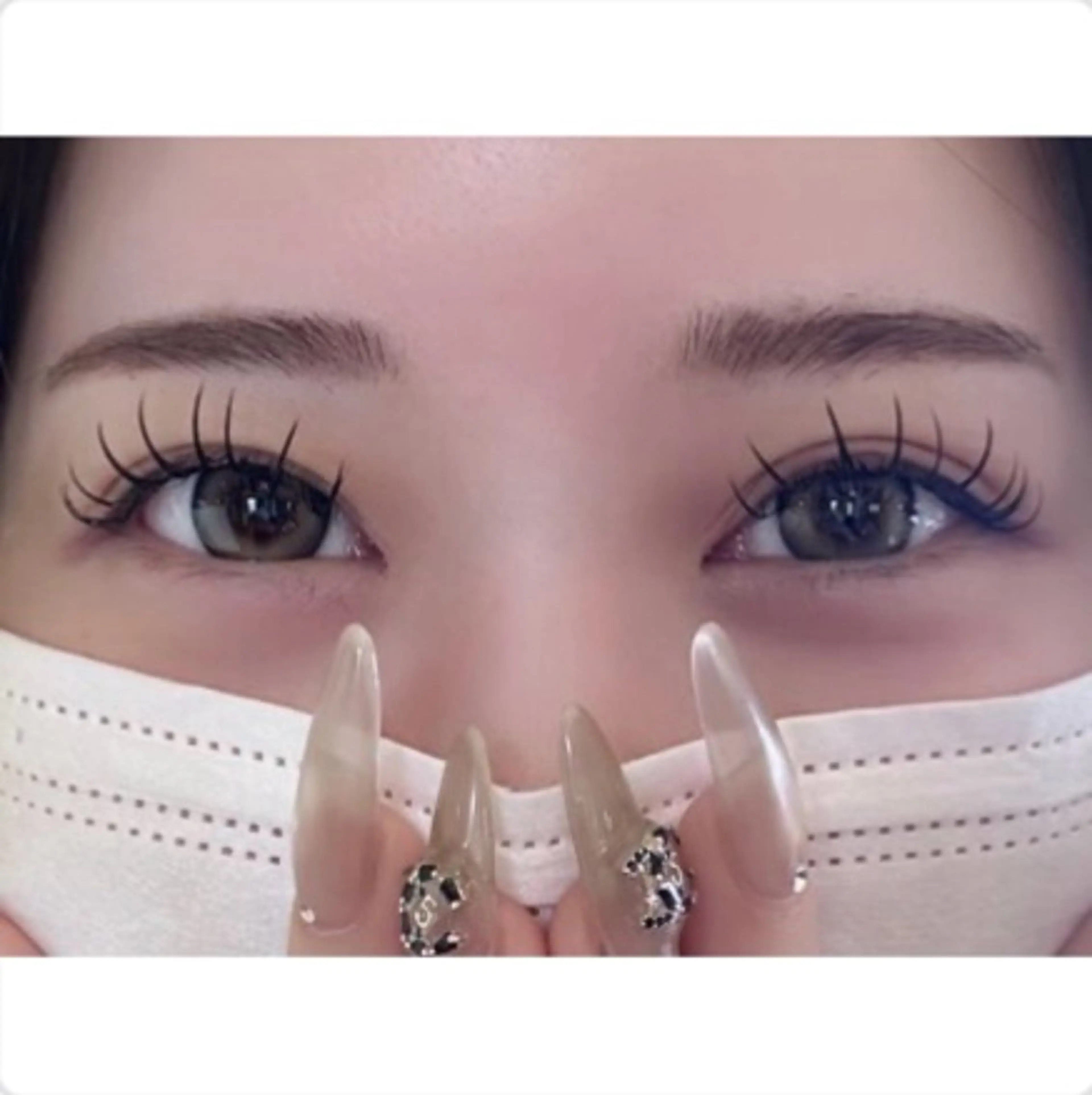 蟹江店OPEN マツエク フラットラッシュ 100本   🩶口コミご協力特典♡アイパックの写真