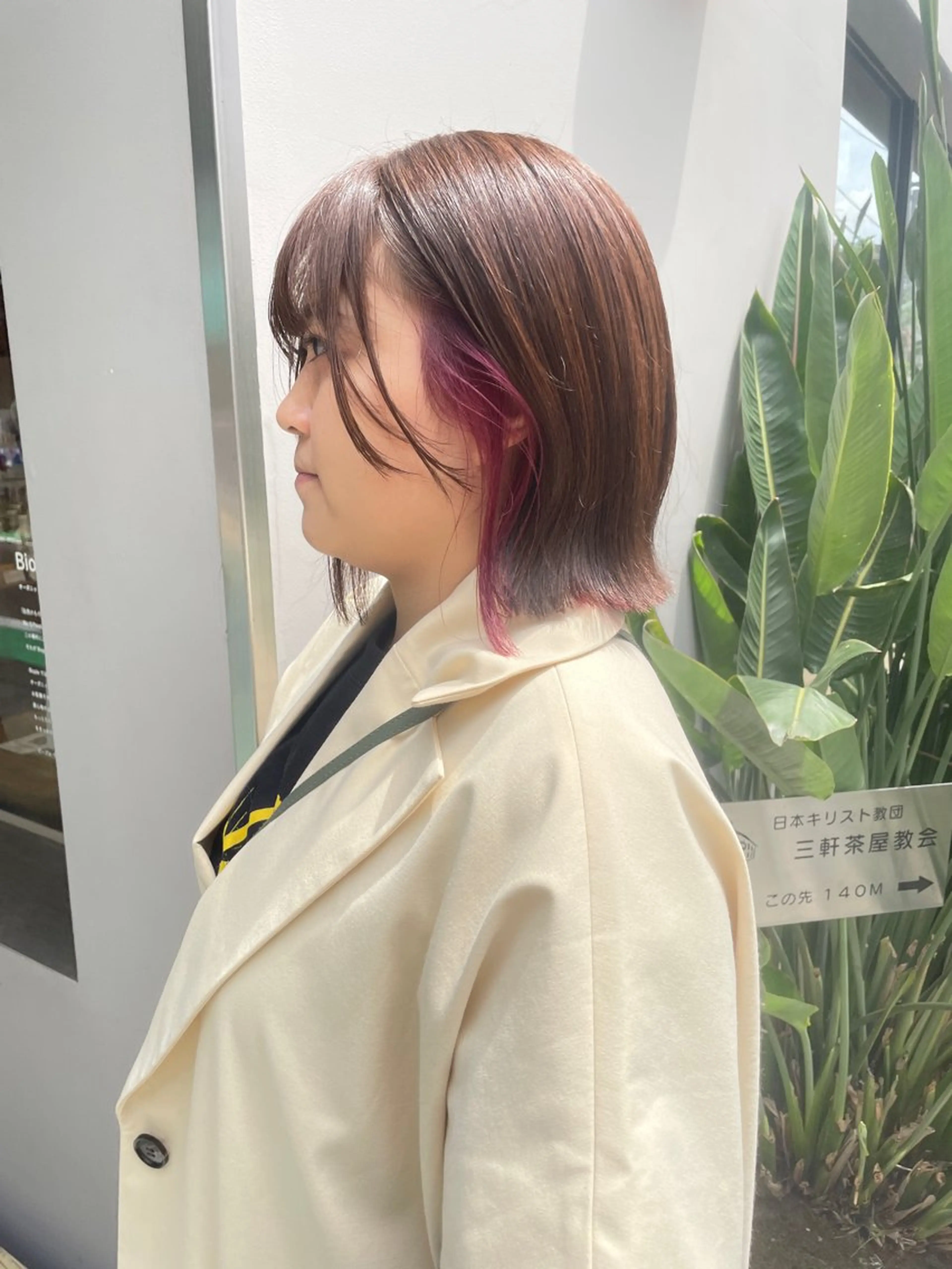 🔮Pointブリーチ🔮【インナーカラー✨orハイライト✨】+【全体カラー】の写真