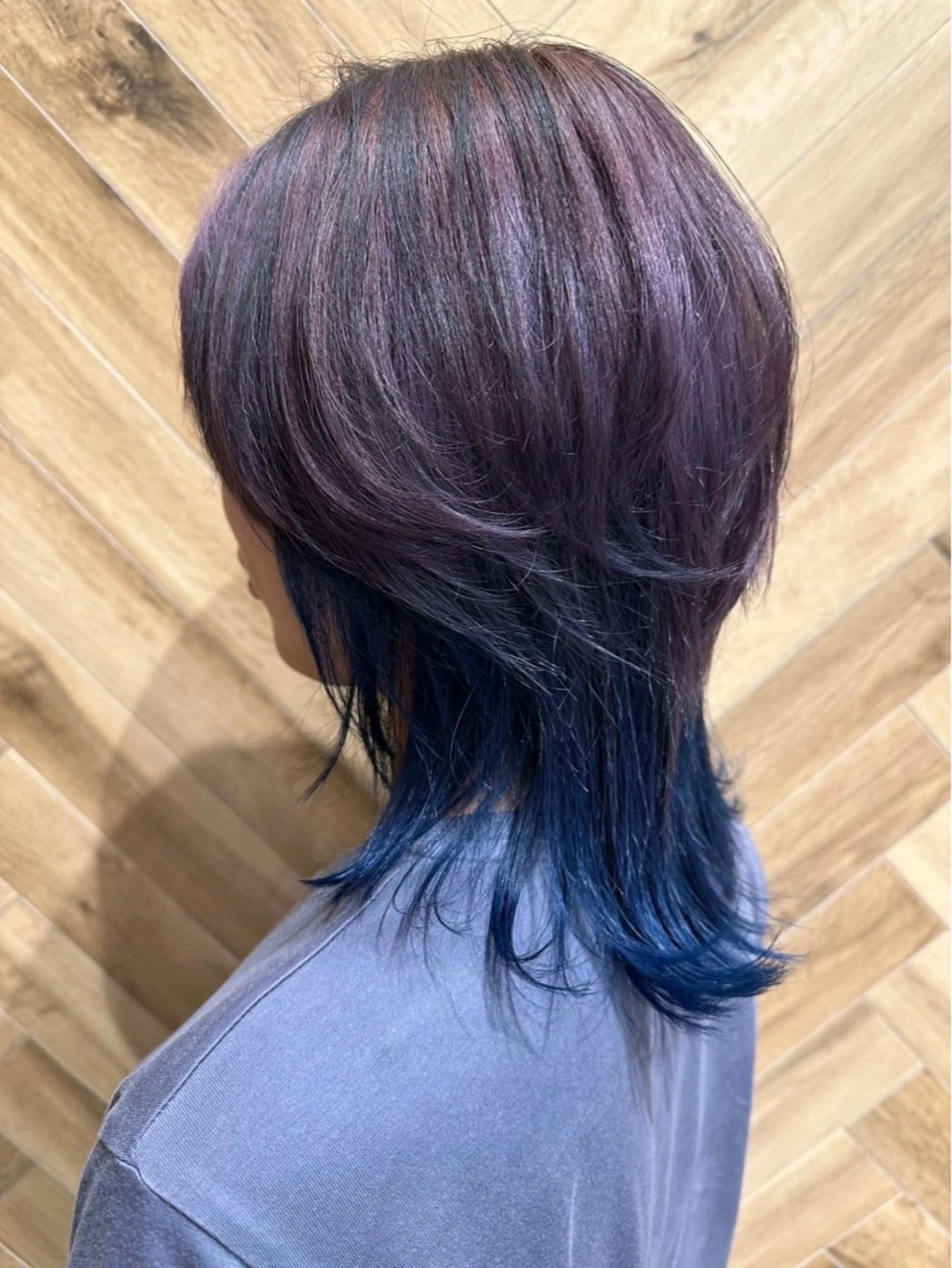 ミディアム ウルフカット Earth岩槻店 YAGIのヘアスタイル