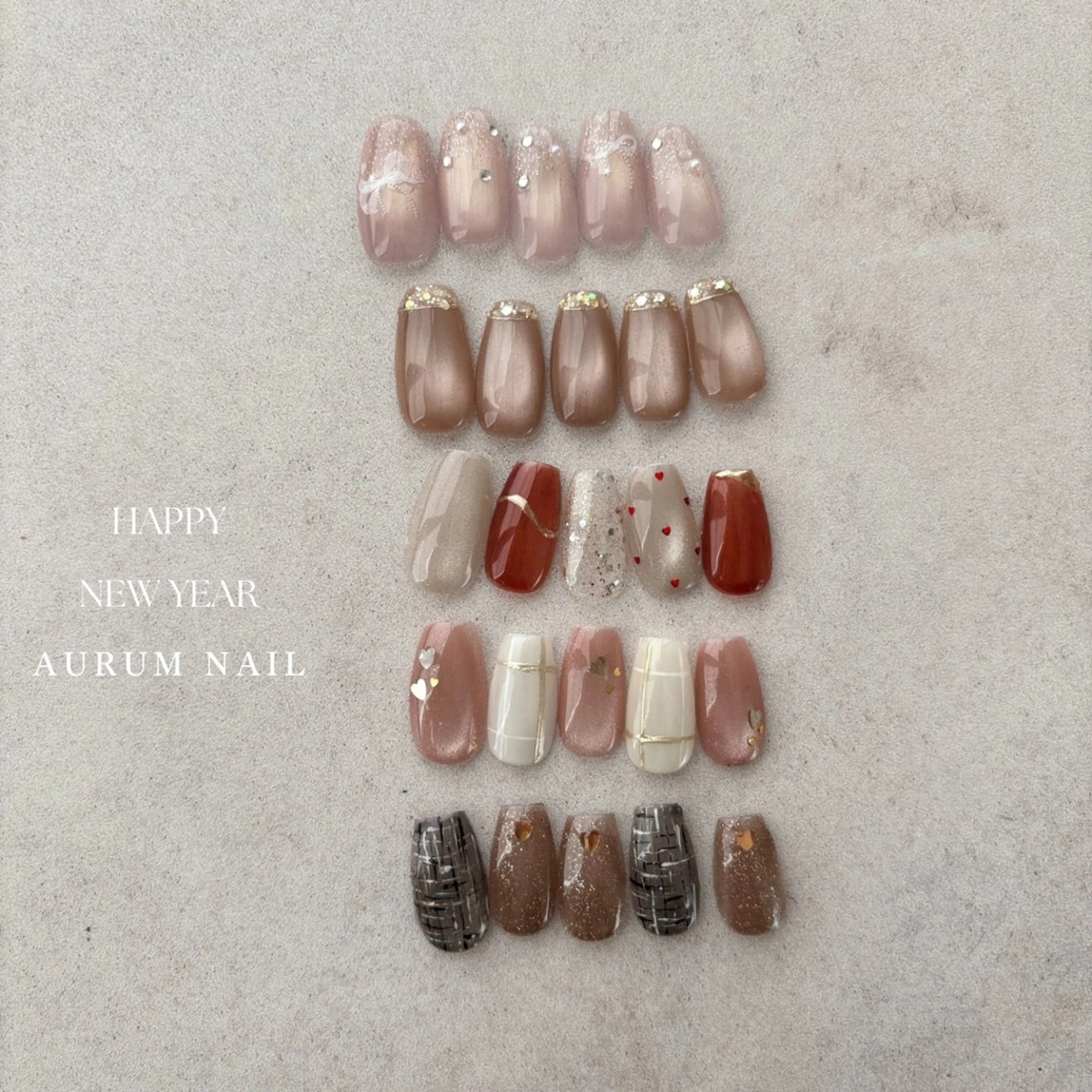 ネイル ハンドネイル Aurum ♡︎ miyukiのネイルデザイン