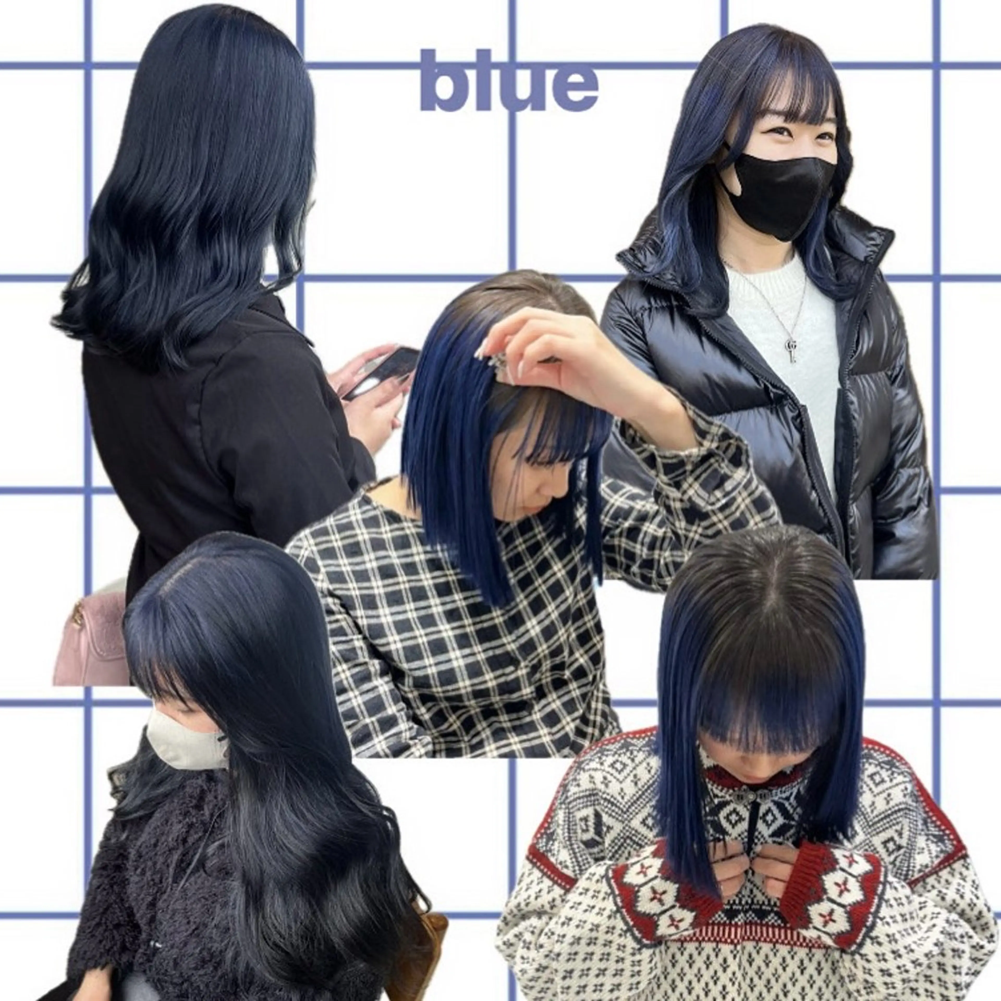 カラー 中井亜未/ 姫路ボブのヘアスタイル