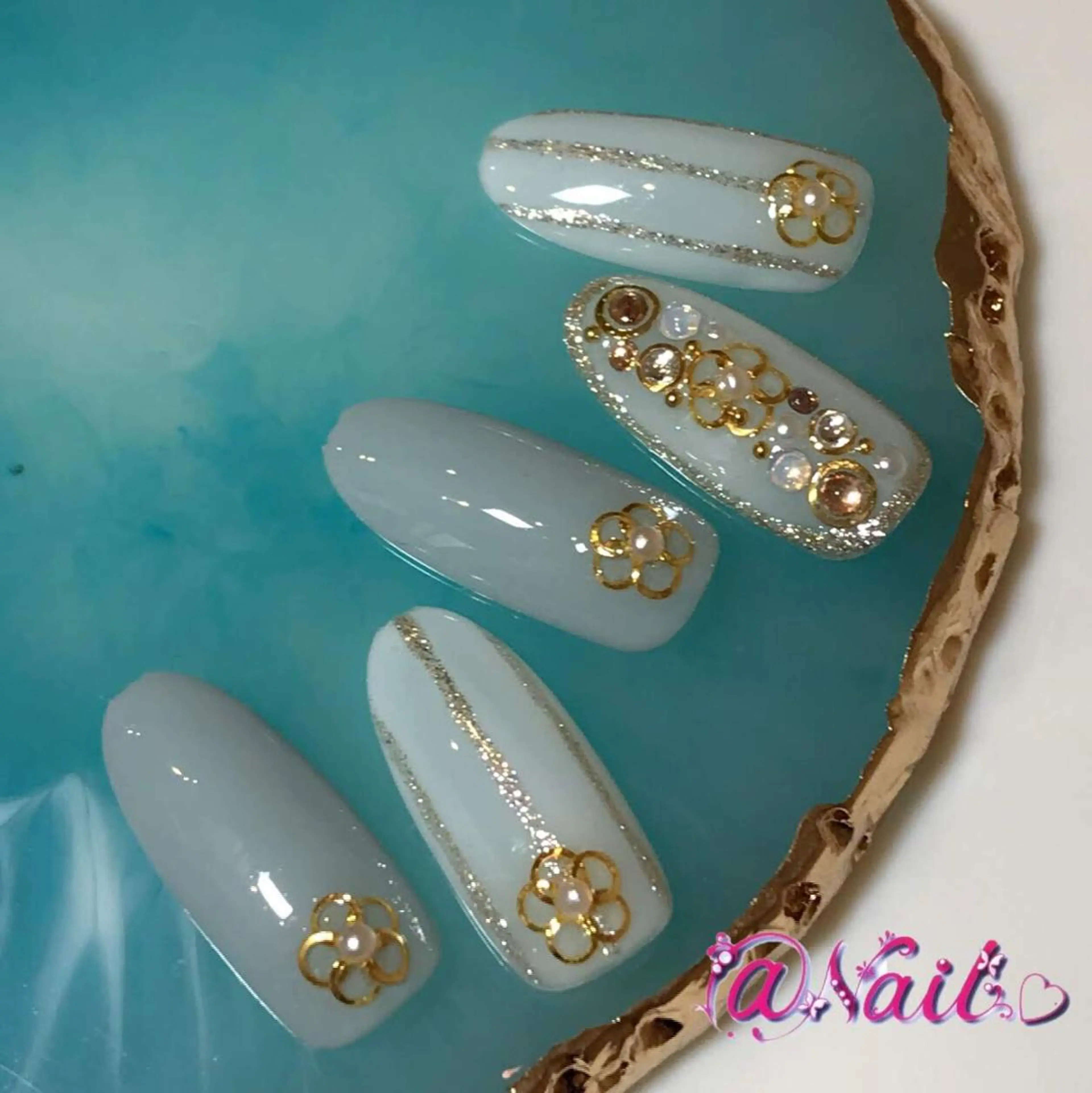 ネイル ネイルチップ 小尾 栞のネイルデザイン