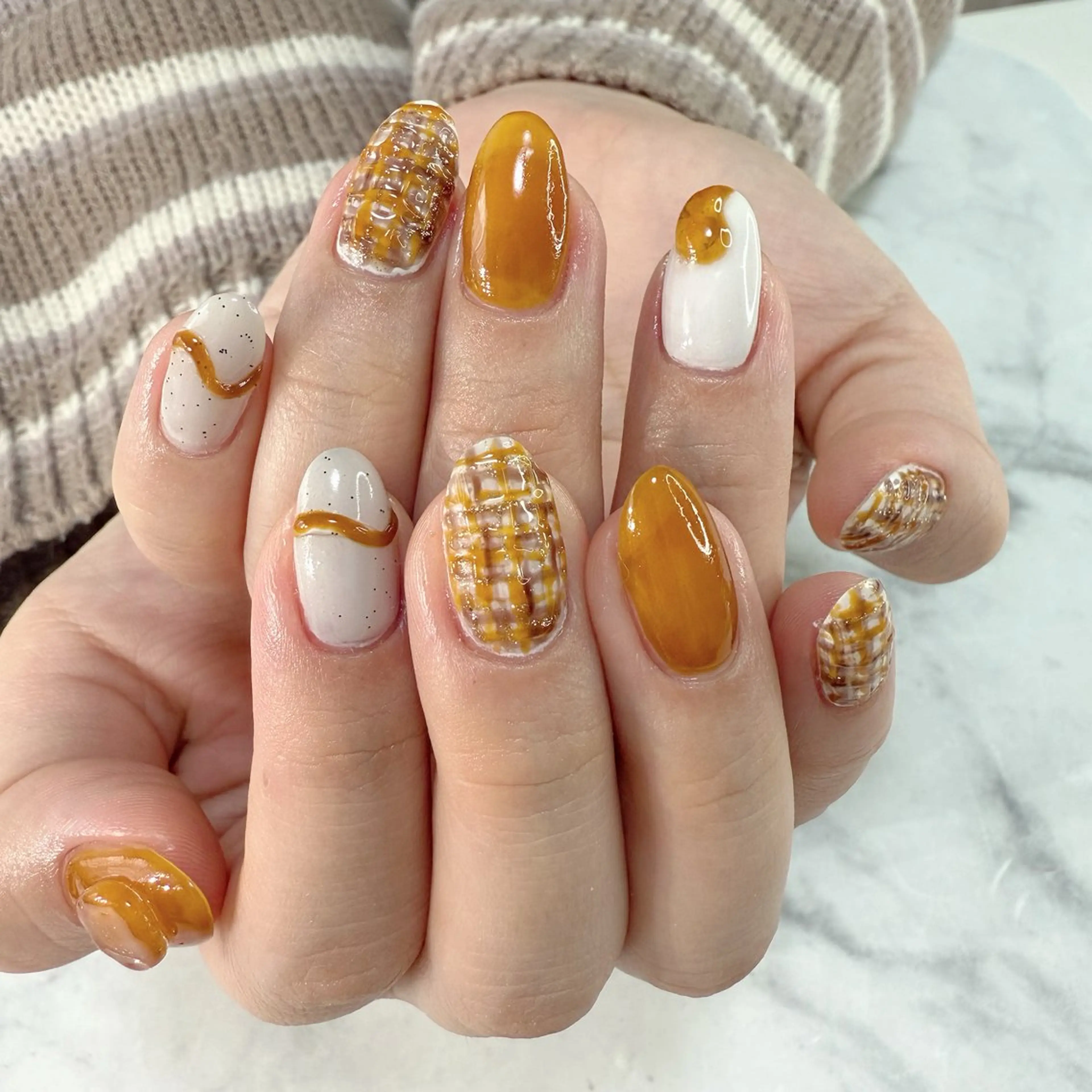 ネイル ハンドネイル ホームネイルサロン Shellのネイルデザイン