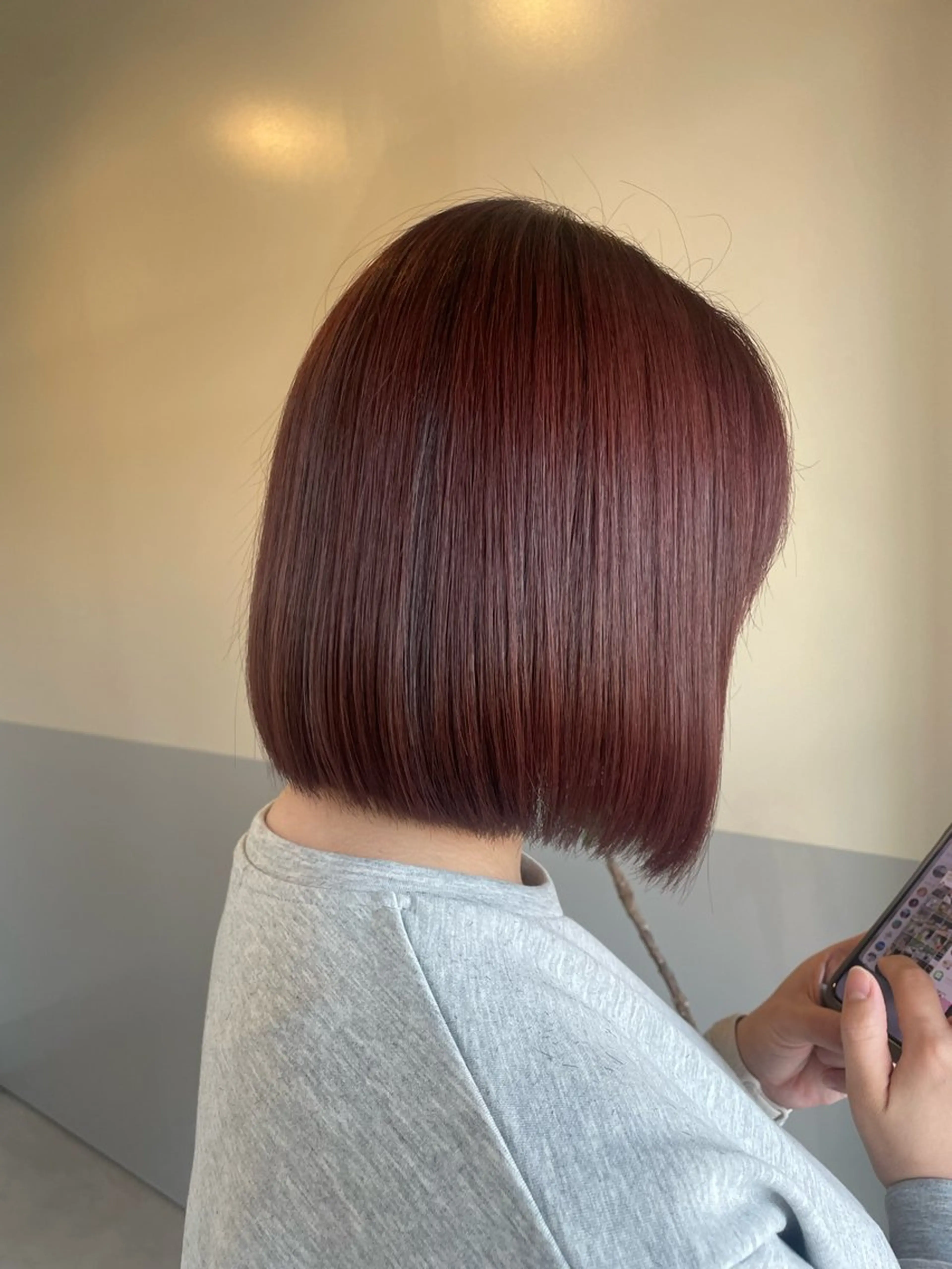 ショート ボブ 小久保 里紗のヘアスタイル