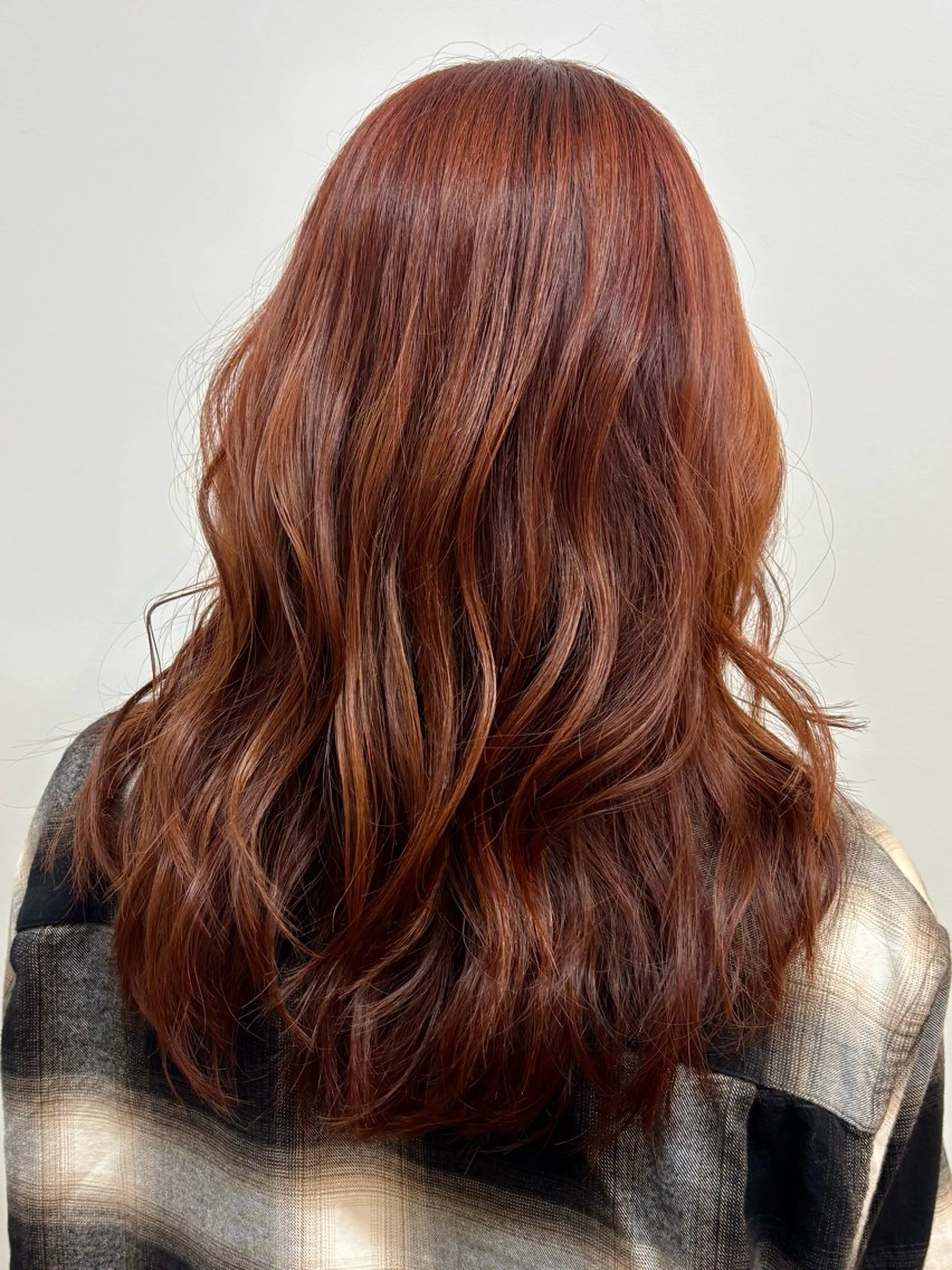 セミロング カラー カット ヘアカラー トリートメント みぞぐち じゅりのヘアスタイル