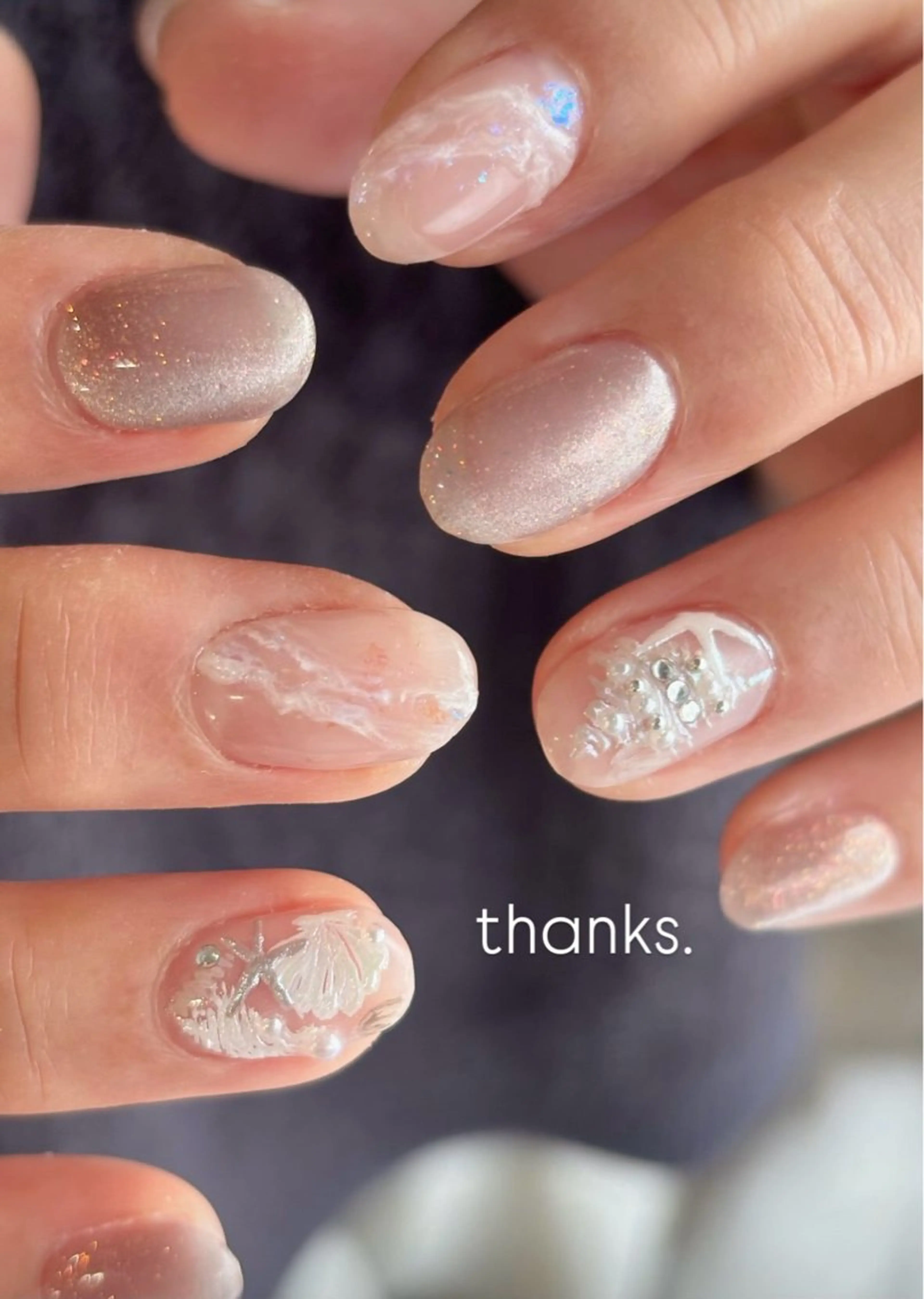 ネイル ハンドネイル .8 HAREのネイルデザイン