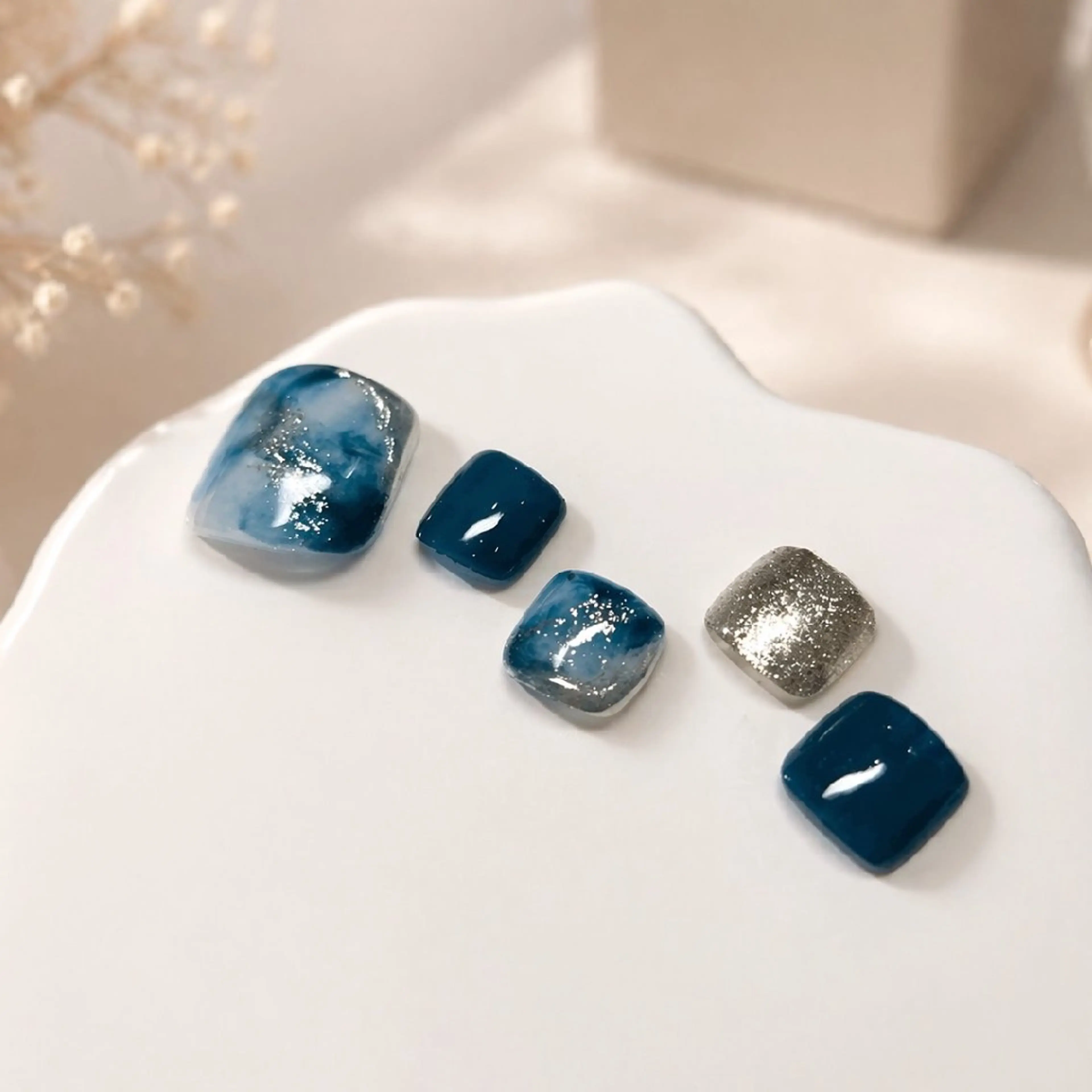 ネイル フットネイル フットネイル SAYA‎🤍 Riccoのネイルデザイン