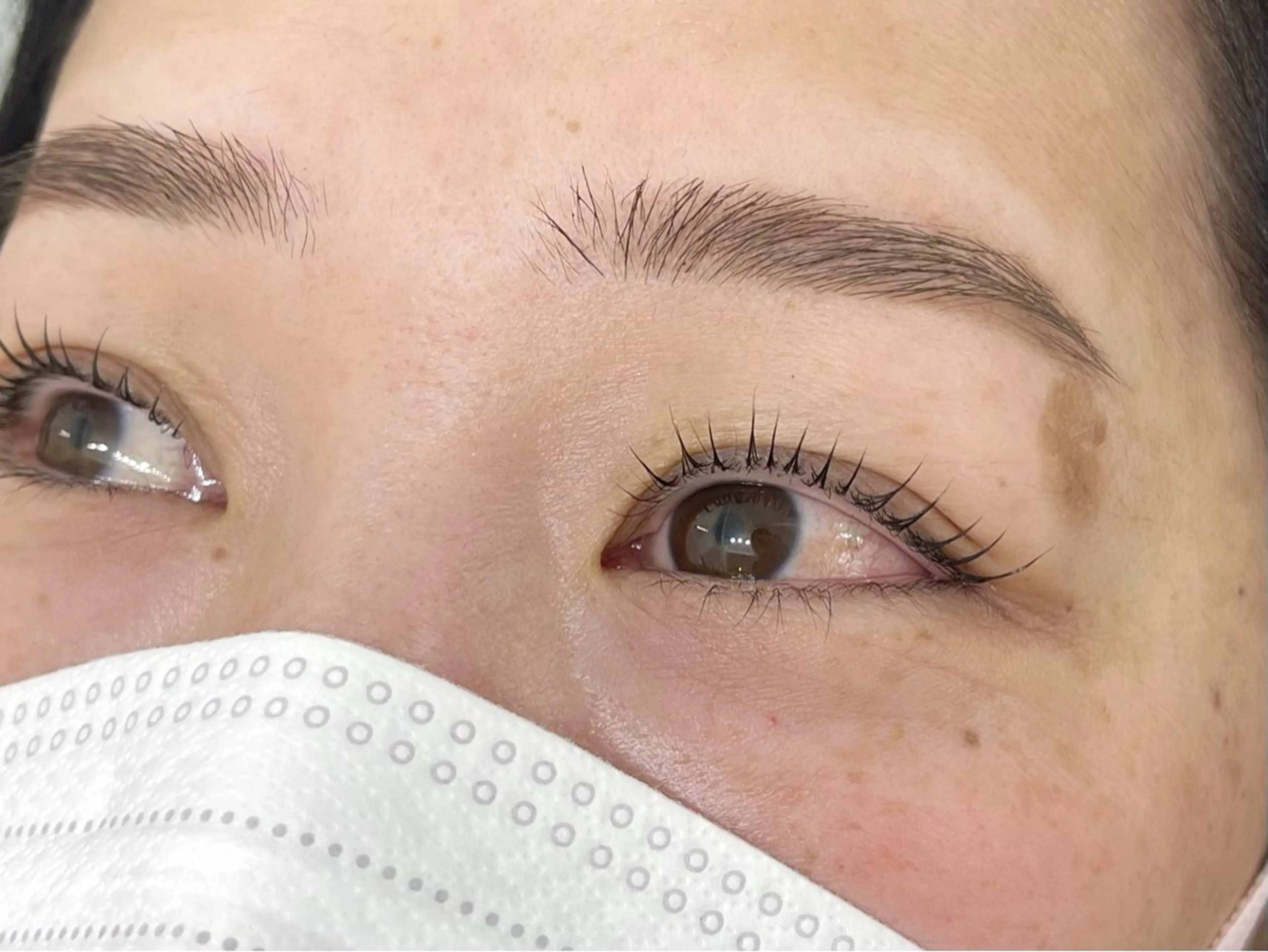 アイブロウ ワックス脱毛 大森 オオモリのマツエク・マツパデザイン