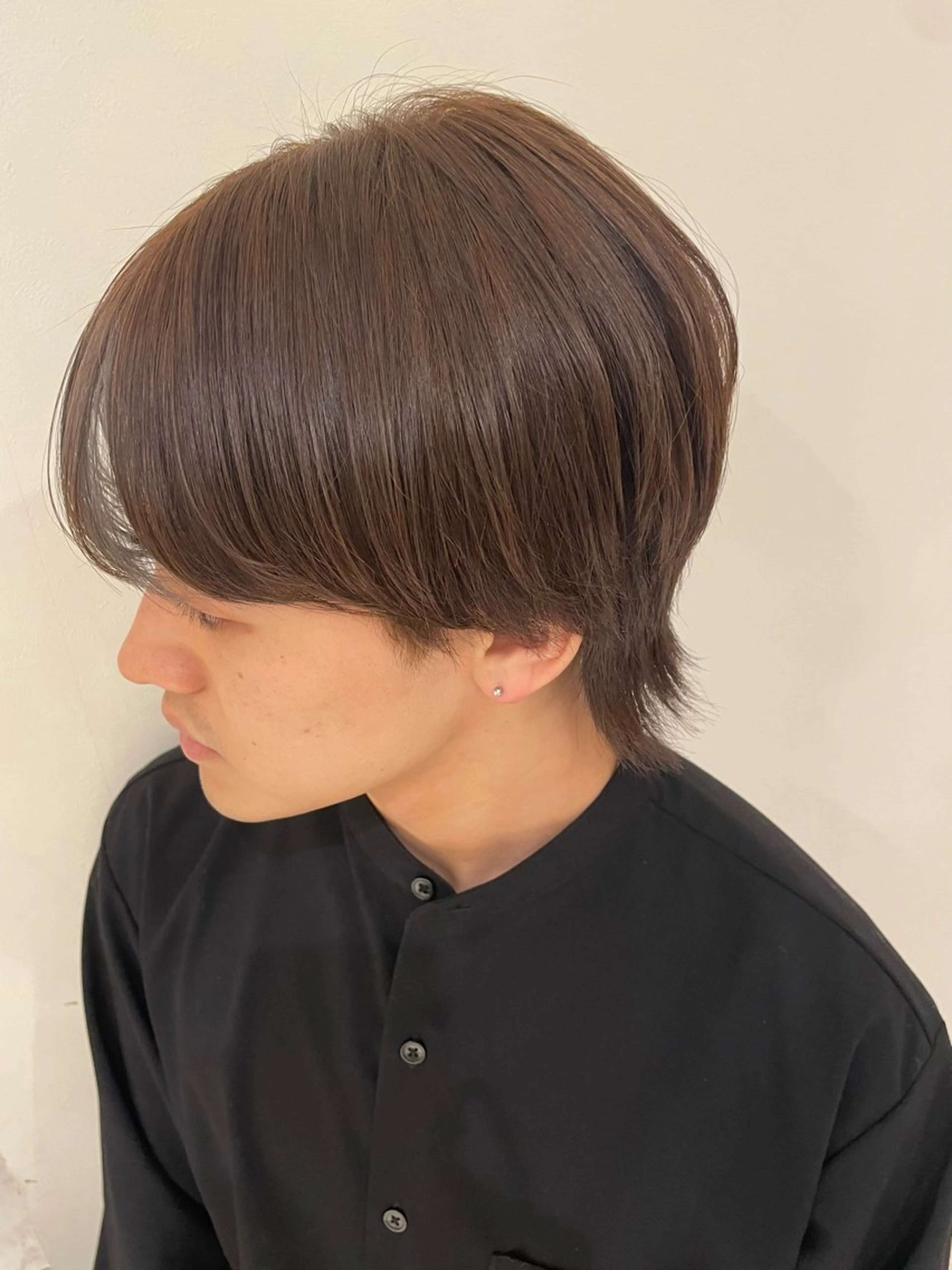 カラー メンズ カット 暖色/ベージュ/ メンズ/鈴木彩のヘアスタイル