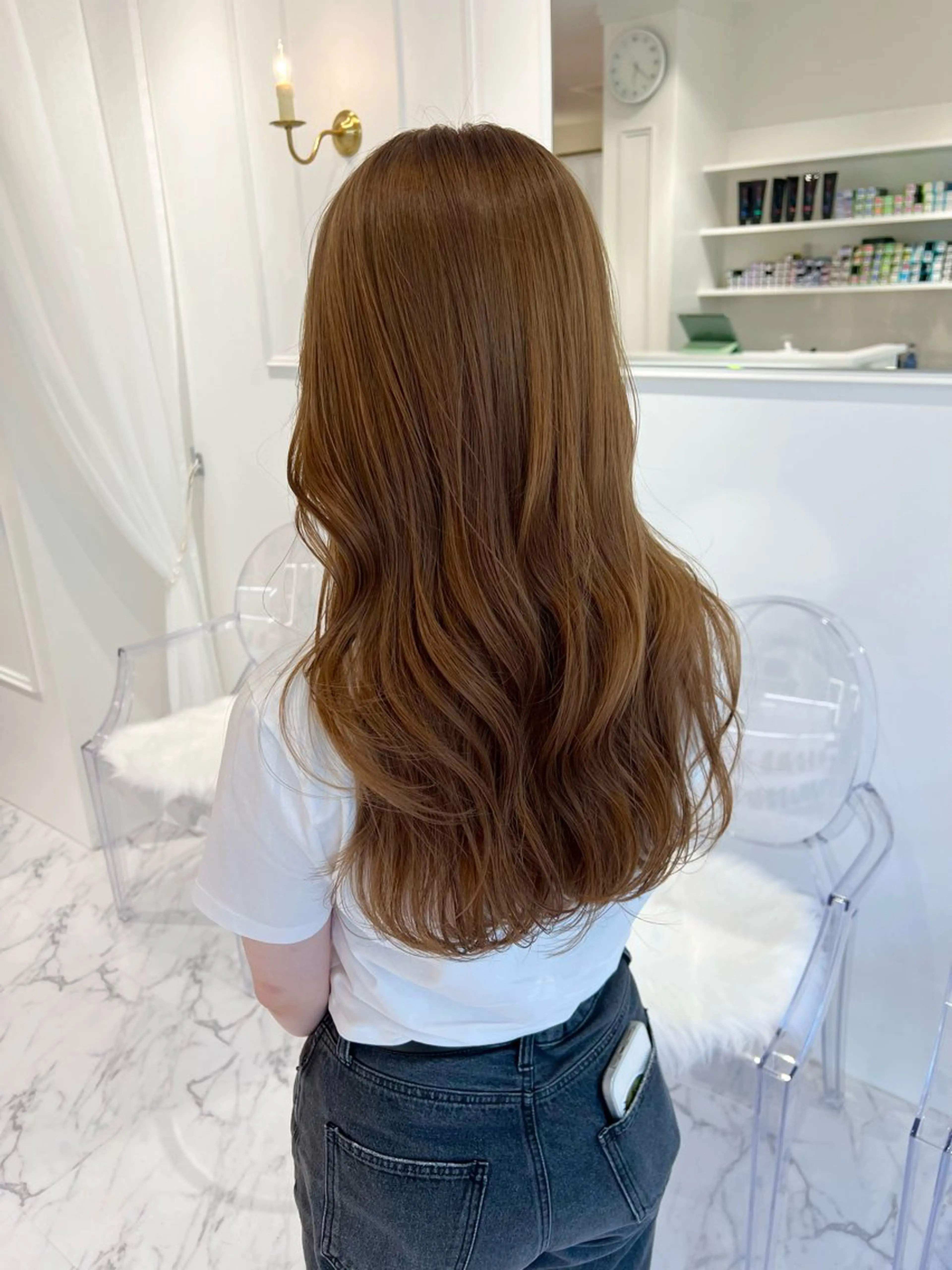 セミロング Parve Mix/ 平 奈果🎀のヘアスタイル